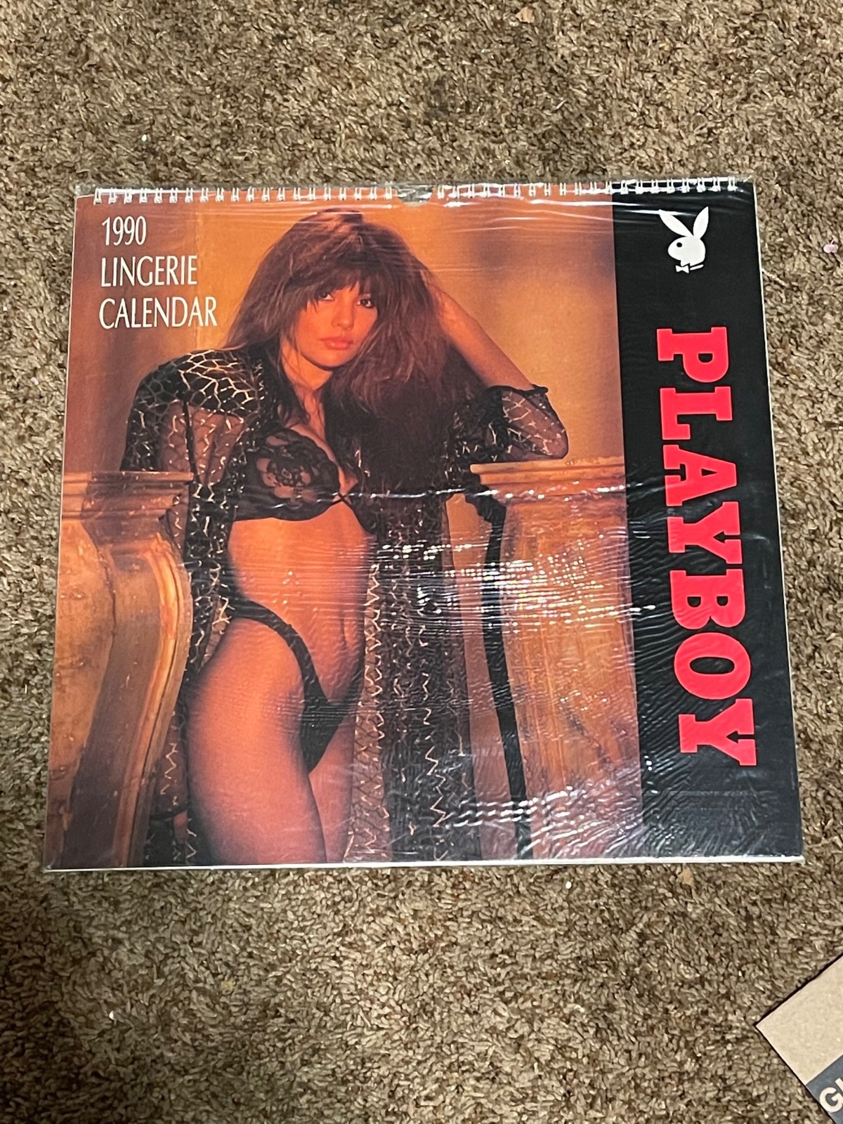 1990 Lingerie Calendar Vintage Playboy mint new original unopened