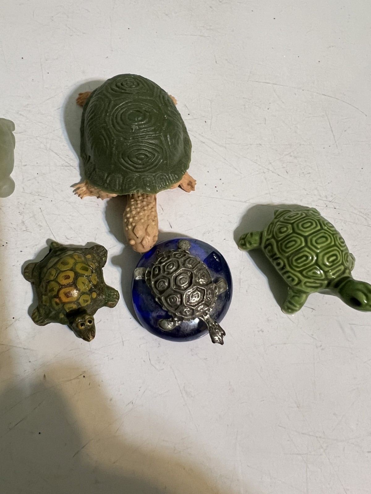 Tiny Turtle Figurines eight total