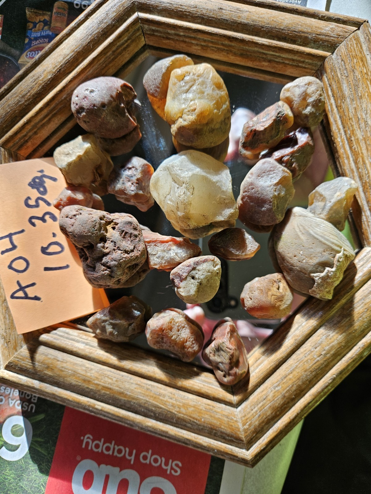 😍Lake Superior Hand Picked NATURAL Agates 10.35 ozs Beautiful Bands LSA