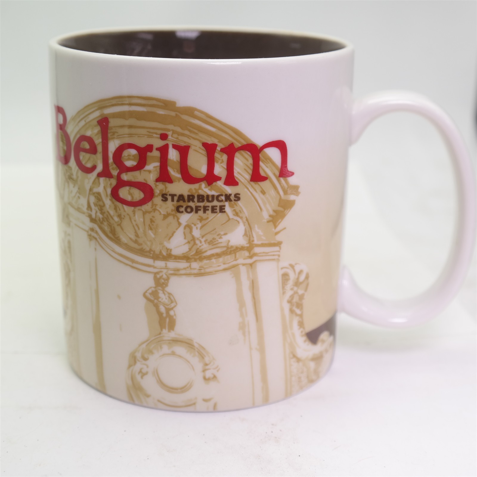 Starbucks Belgium Mug Cup 16oz Global Icon Collector Series