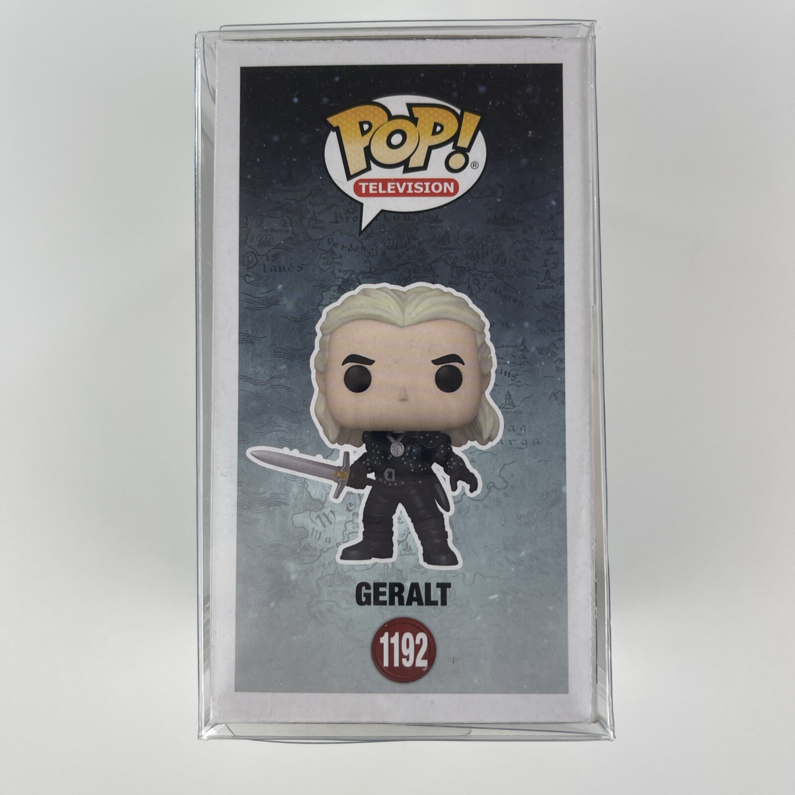 The Witcher Geralt CHASE 1192 SIGNED by Henry Cavill – Collectible Funko Pop! TV