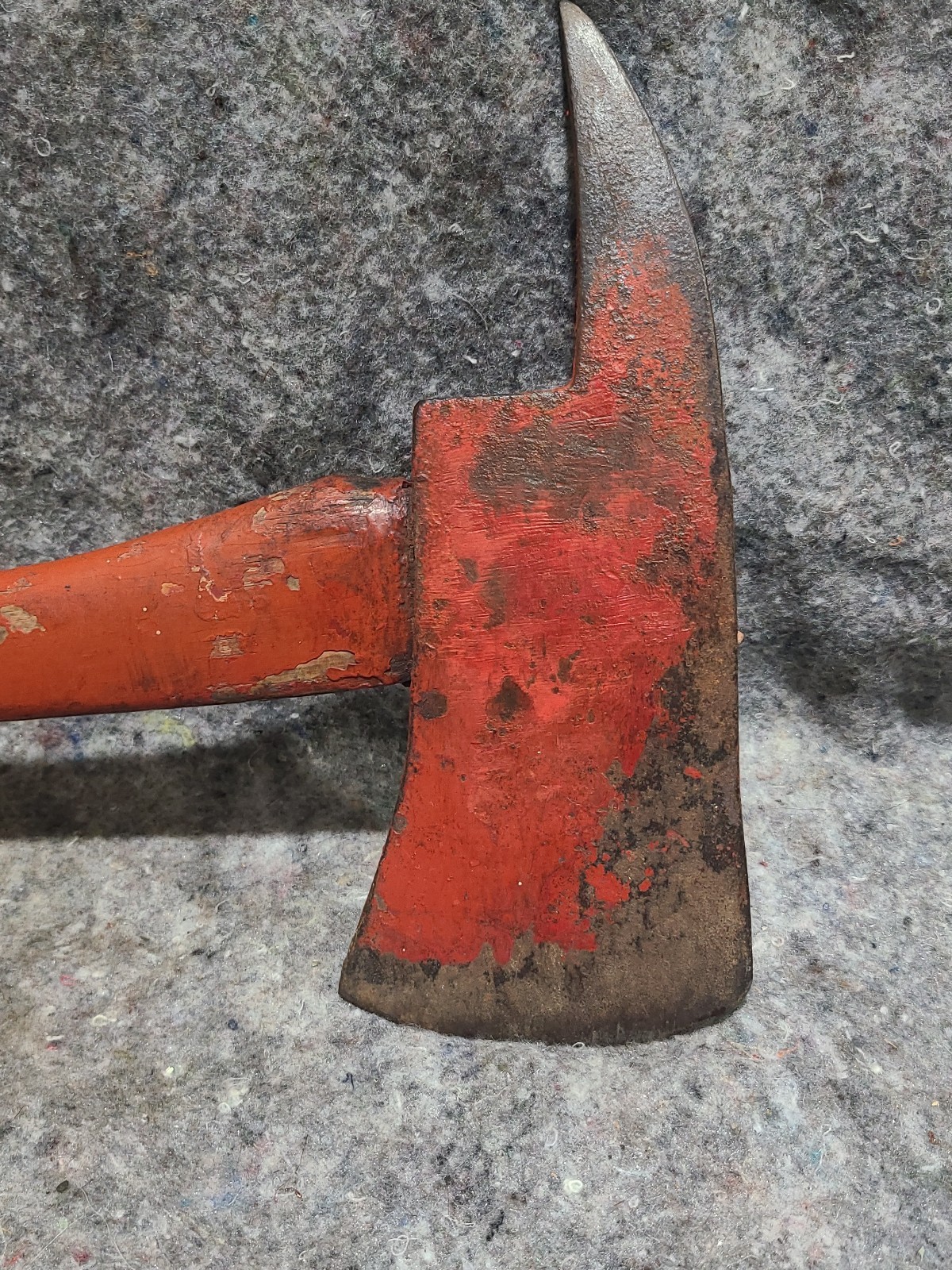 Vintage Original Fireman’s Entry Axe 5lb 12.2oz Handle Original Paint Unmarked