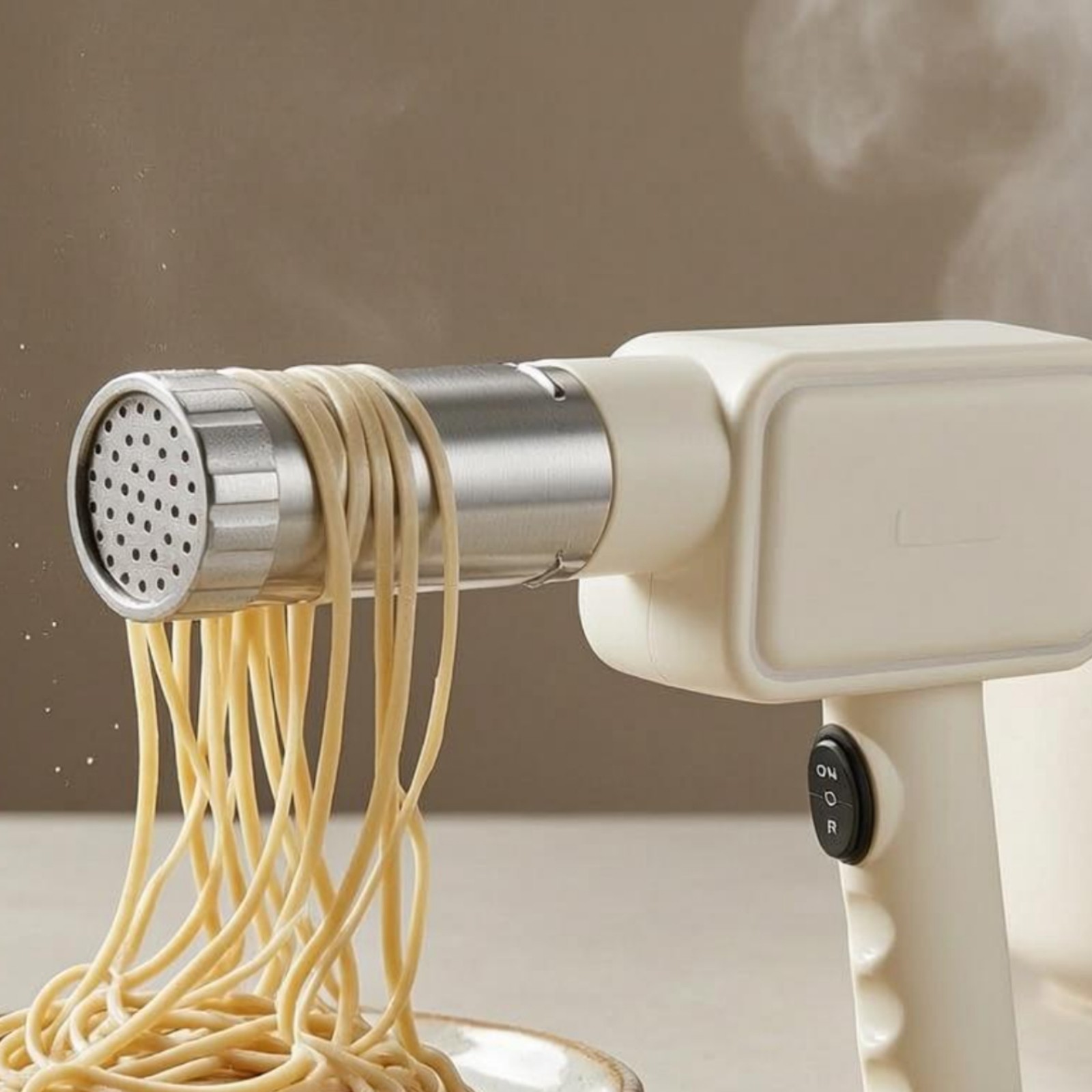 Handheld Electric Noodle Machine Easy to Clean Wireless Noodle Machine Compact