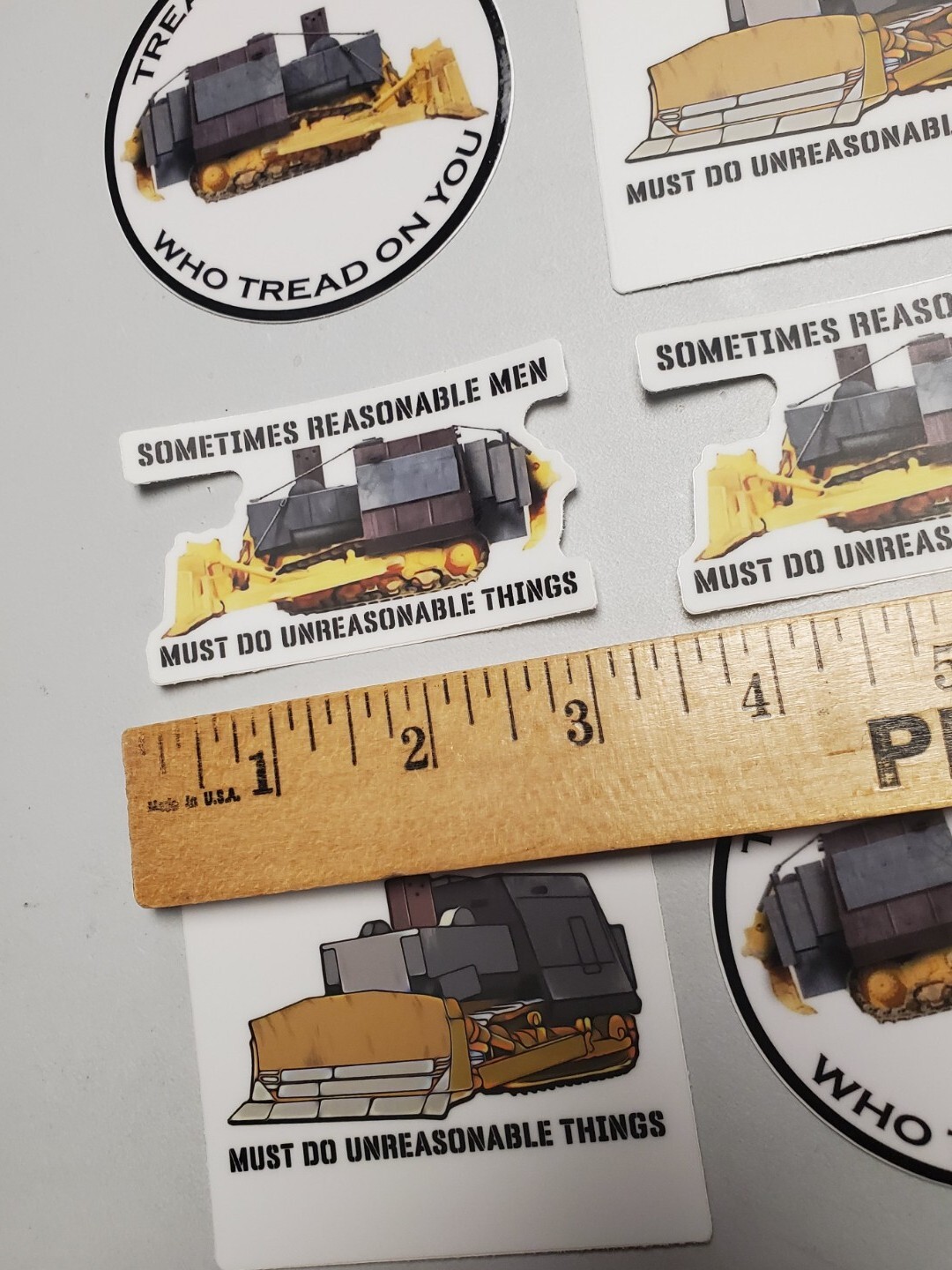 KILL DOZER KILLDOZER Stickers 6 pack LOT two each