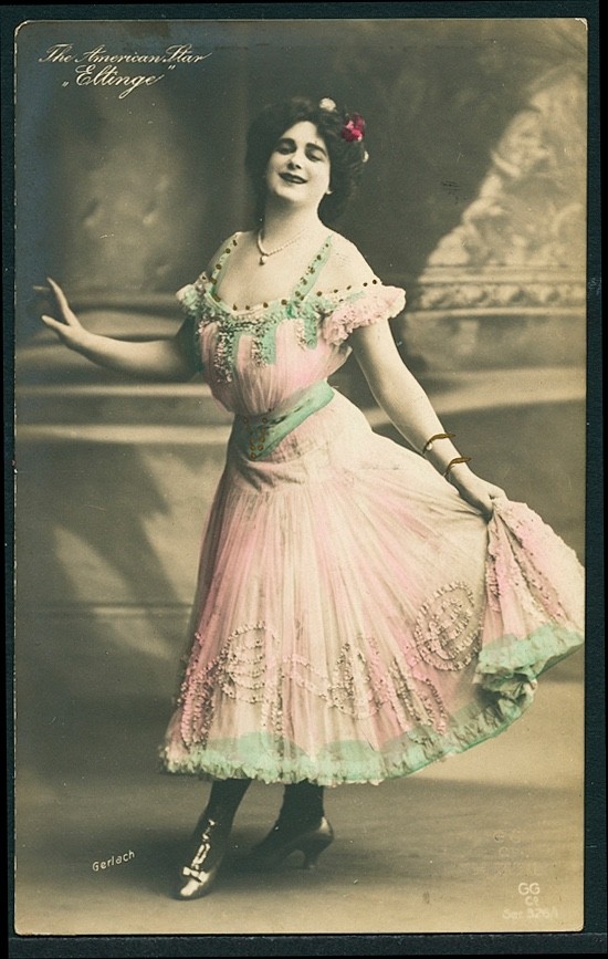 German 1915 Female Impersonator JULIAN ELTINGE Cross Dresser Gay Interest Trans