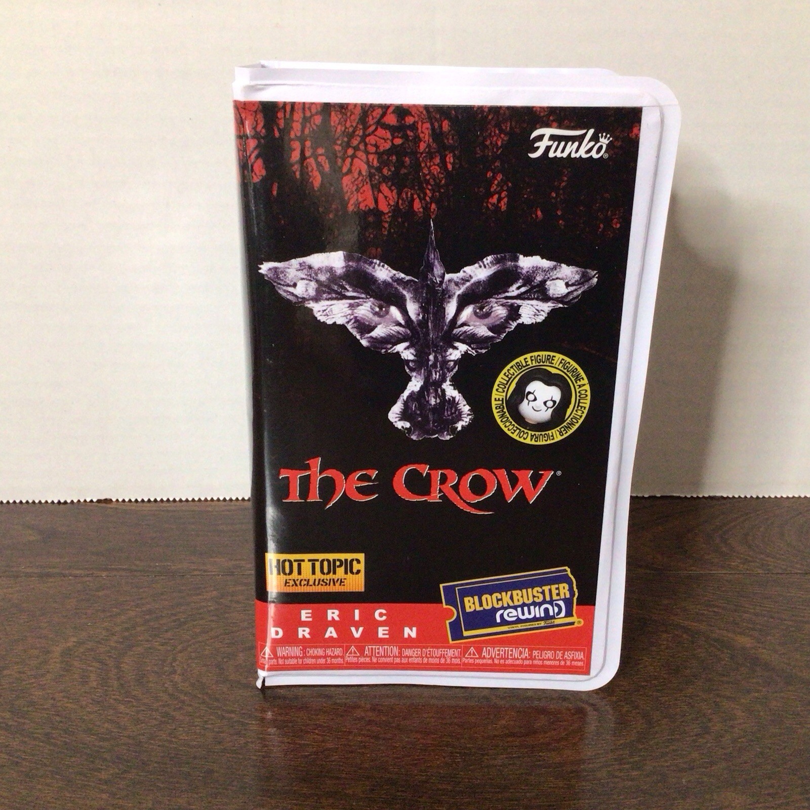 Funko Blockbuster Rewind: The Crow – Eric Draven Figure – Box Lunch/Hot Topic