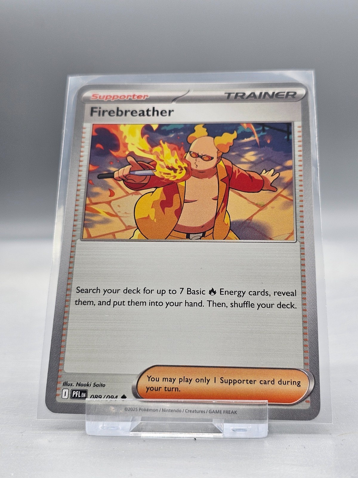 Firebreather – Uncommon Card – Phantasmal Flames – Pokemon TCG – 089/094