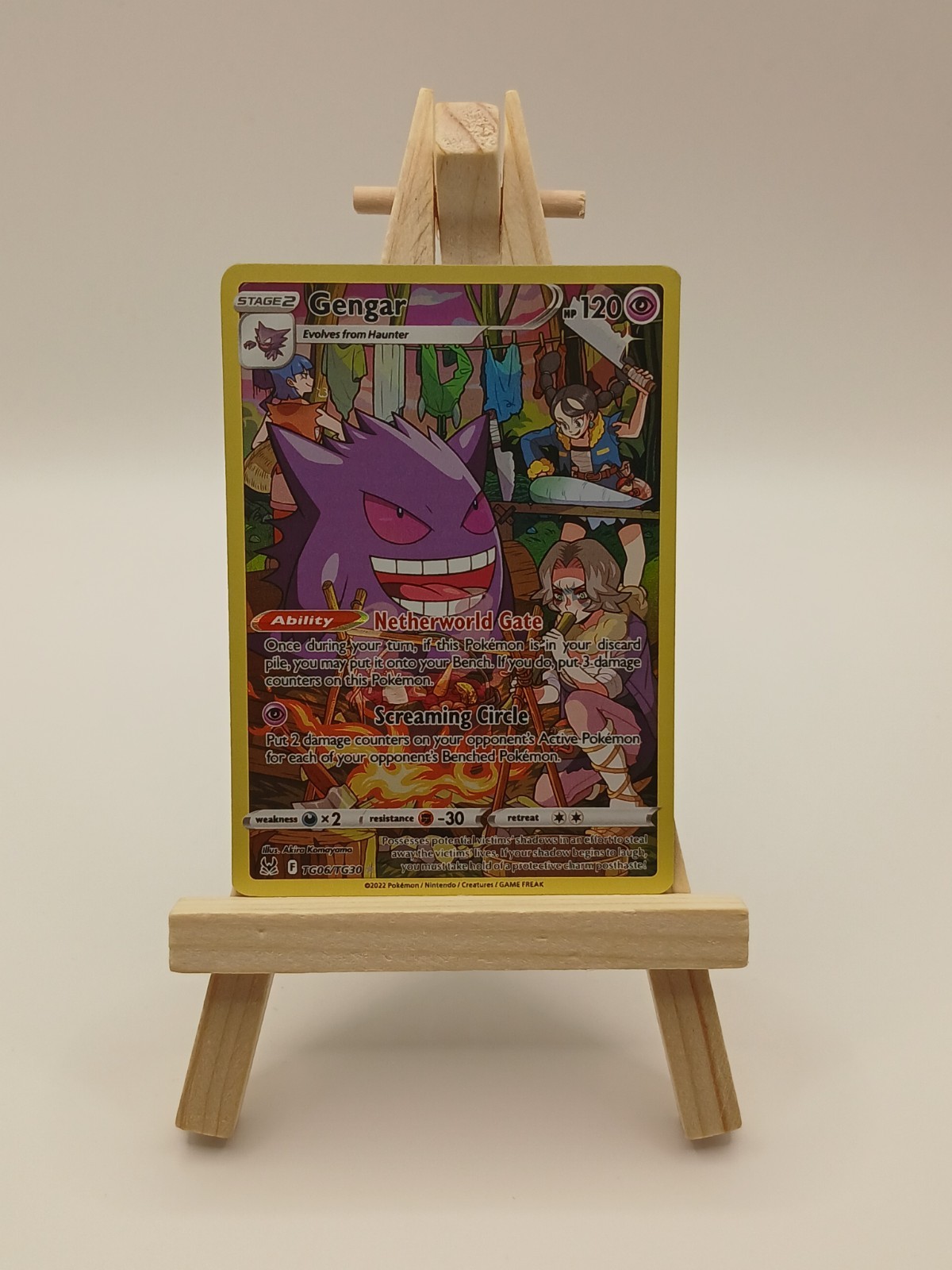 Pokémon TCG Lost Origin Gengar TG06/TG30 Trainer Gallery Near Mint
