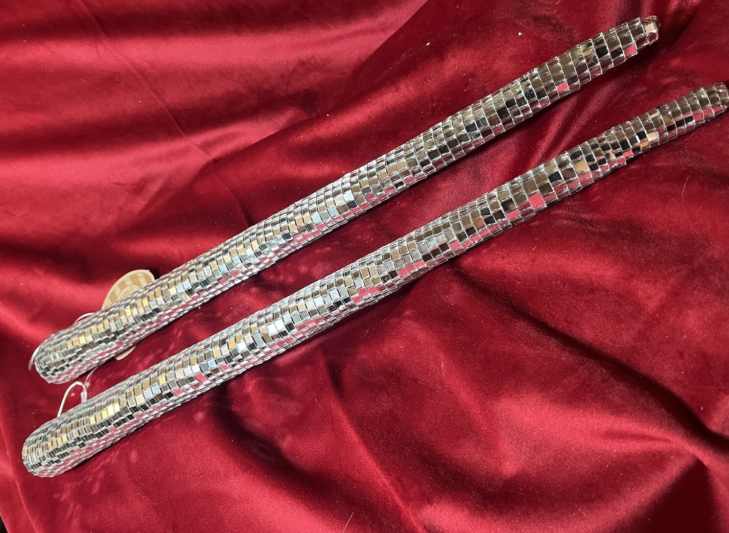 Mirror Ball Icicle Ornament 4 Piece Set