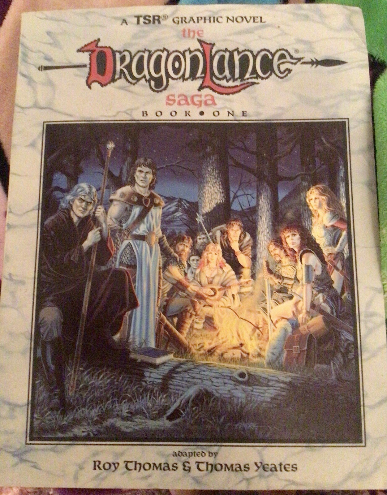 The DragonLance Saga Book 1 (1987) 1st Print TSR Graphic Novel FN