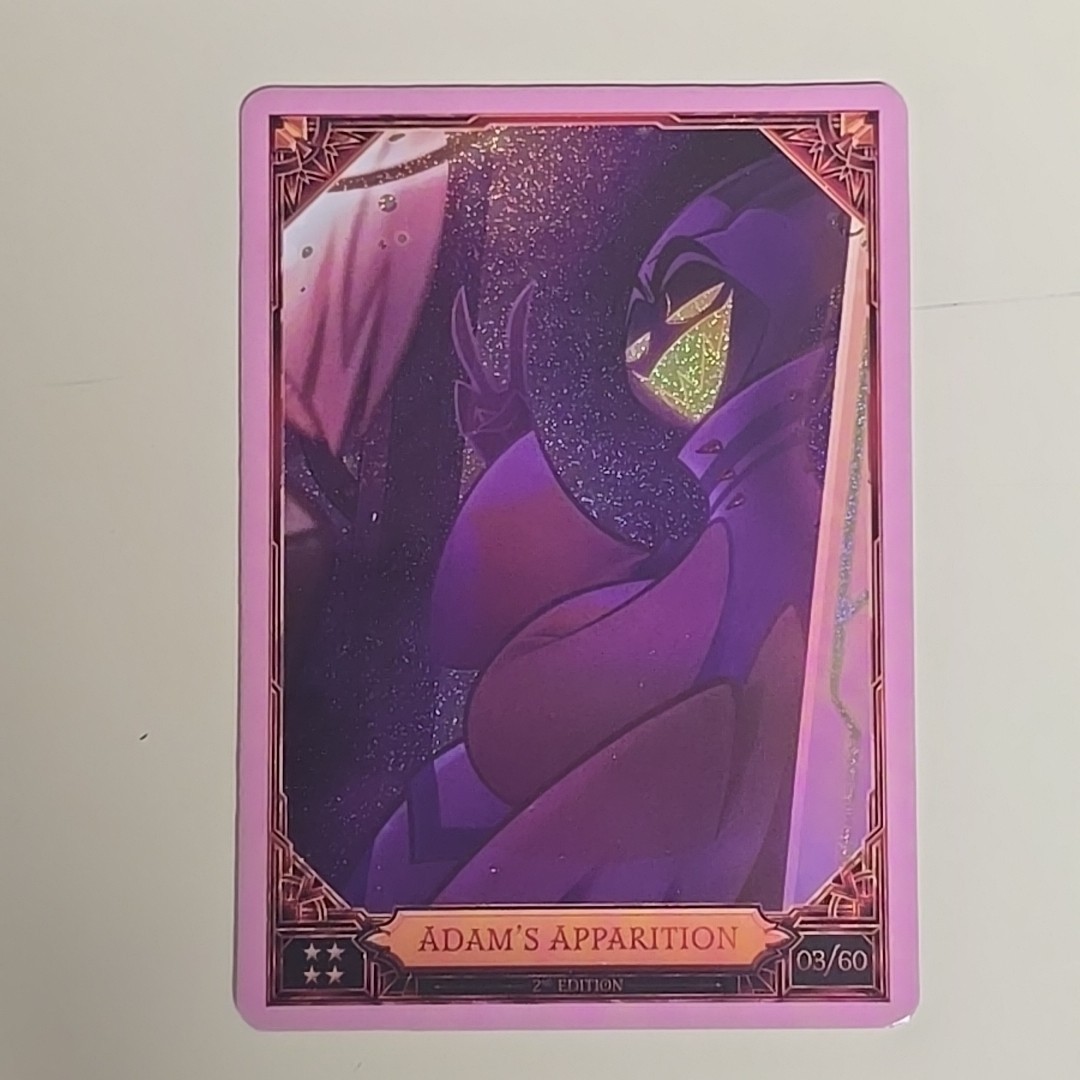 Hazbin Hotel Season 2 Adam’s Apparition 03/60 Pink Holo Foil 2nd Edition