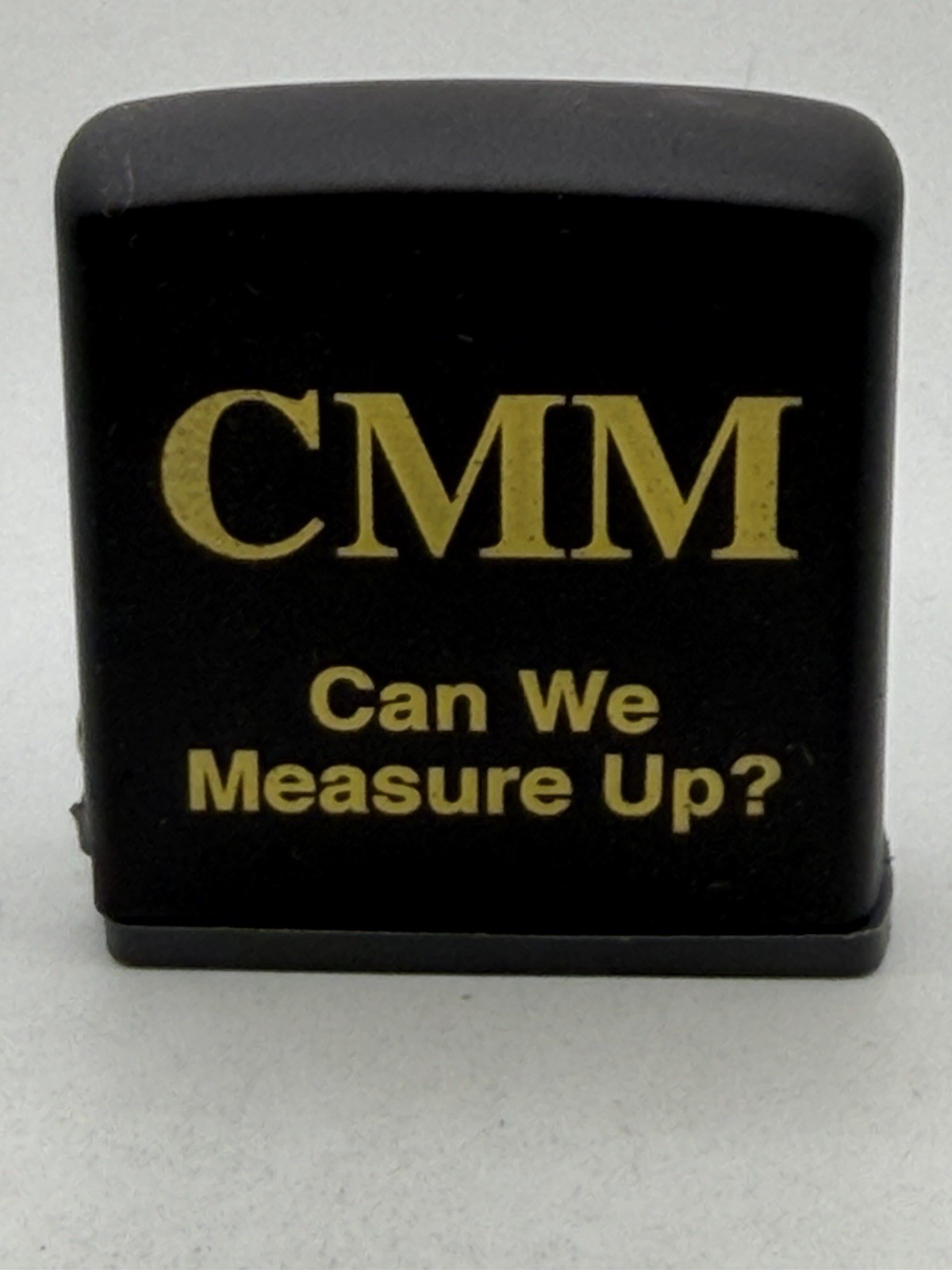 CMM Advertising Salesman Sample Black Matte Zippo Rule Tape Measure New