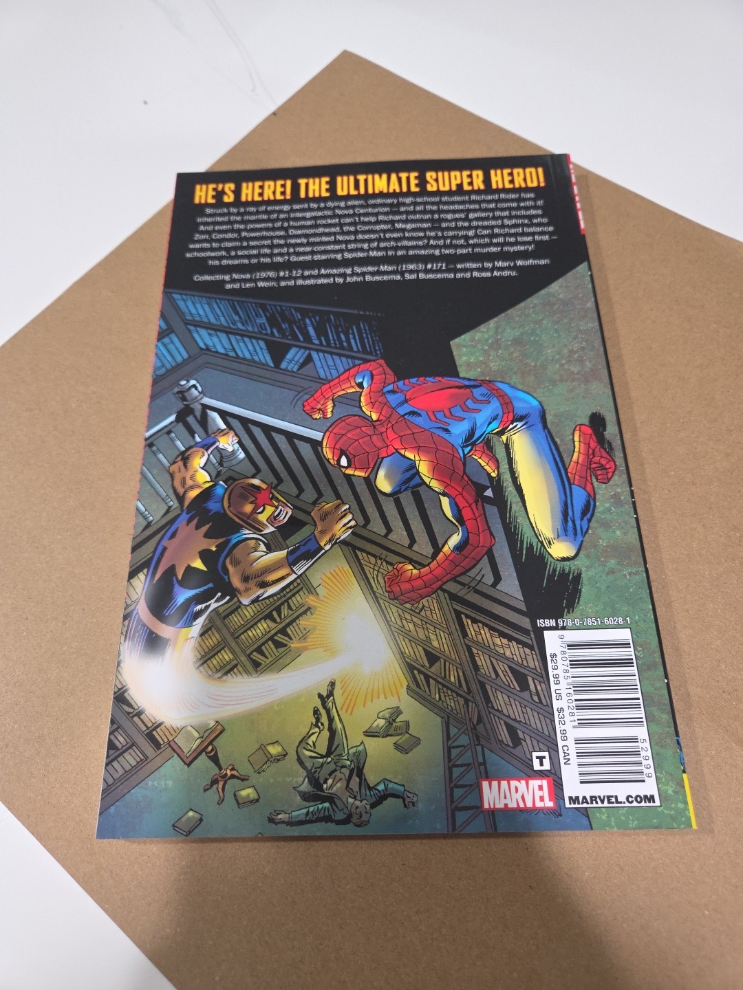 NOVA CLASSIC VOLUME 1 TPB 2013 WOLFMAN BUSCEMA SPIDER-MAN THOR Vol 1