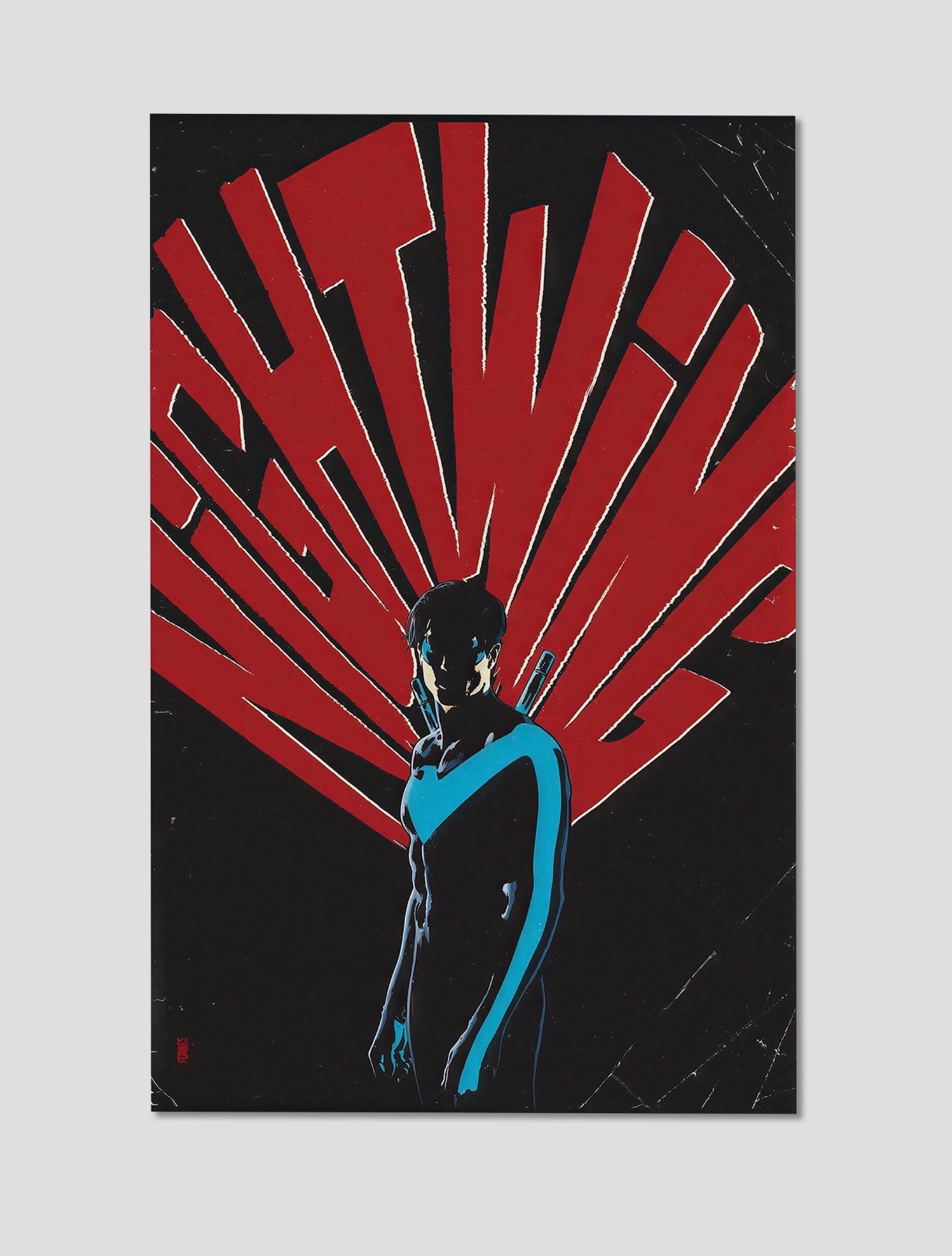 Nightwing #128 Dark Hero Premium Giclee Print Poster 11×17 DC Comics Wall Art