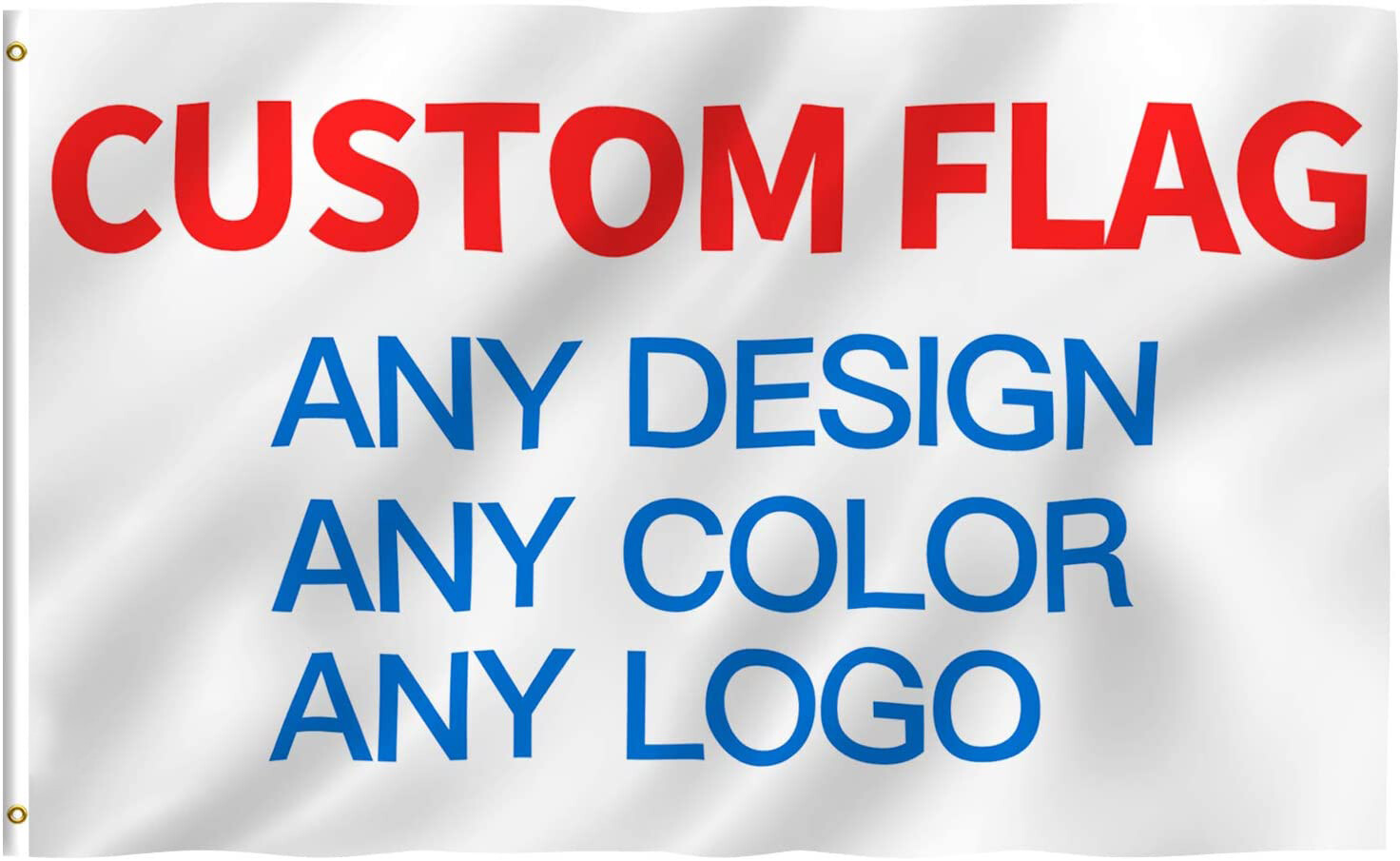 CUSTOM 3’x5′ Full Color Single-sided printing Customize Flag Banner