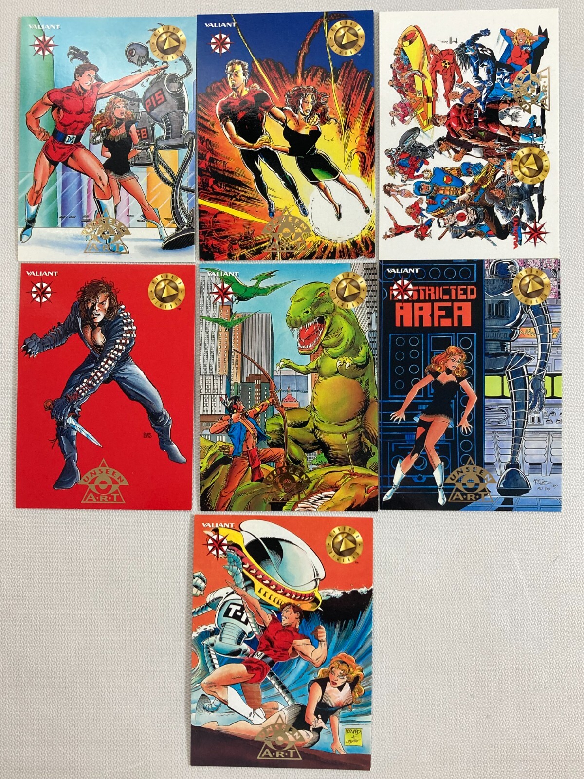 Upper Deck The Valiant Era Base Set 120-Trading Cards Chase U1/U4-U9 FA2-FA8 SP1