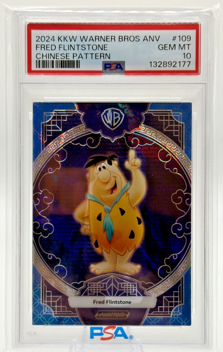 2024 Kakawow Warner Brothers 100 Anniversary #109 FRED FLINSTONE PSA 10 GC0248