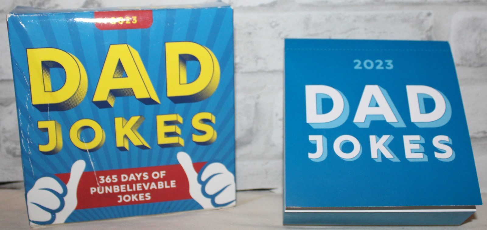 2023 Dad Jokes Boxed Calendar: 365 Days of Punbelievable Jokes Daily Joke