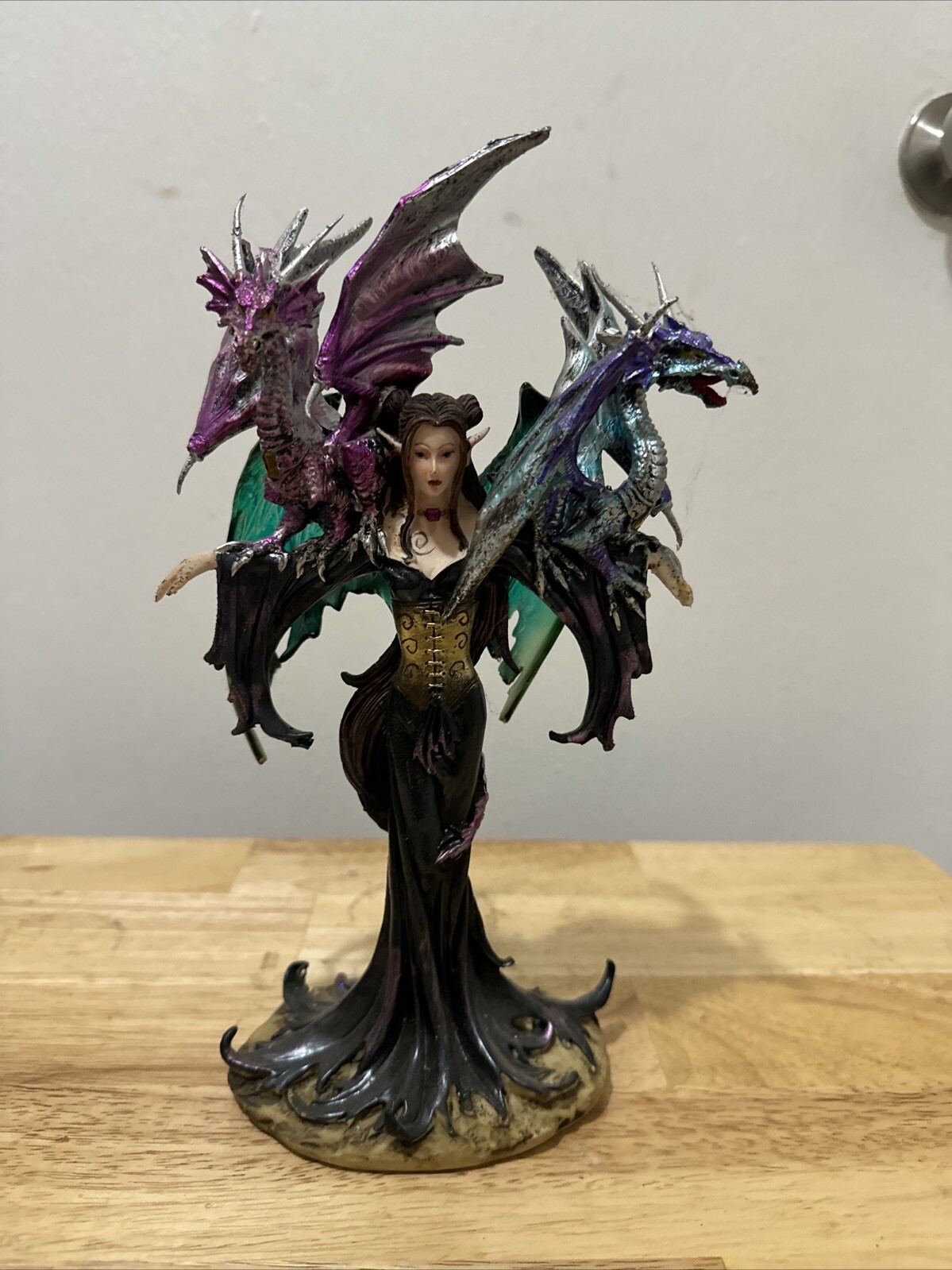 Fairy Dragon Tamer Statue Figure 10.5 In