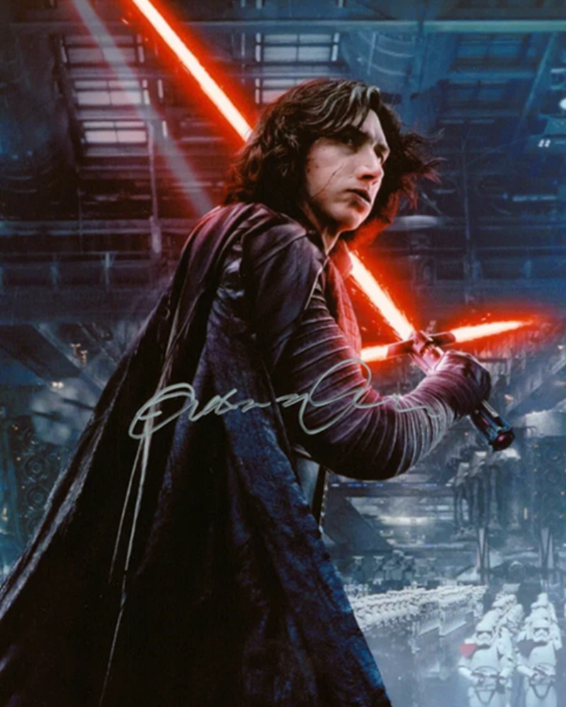 ADAM DRIVER SIGNED REPRINT STAR WARS AUTOGRAPH KYLO REN FORCE 8″x10″ Photo