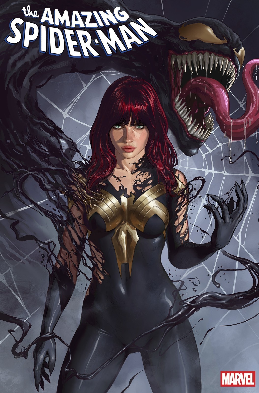AMAZING SPIDER-MAN #23 IVAN TALAVERA VENOM VARIANT [DS] (MARVEL COMICS 2026)