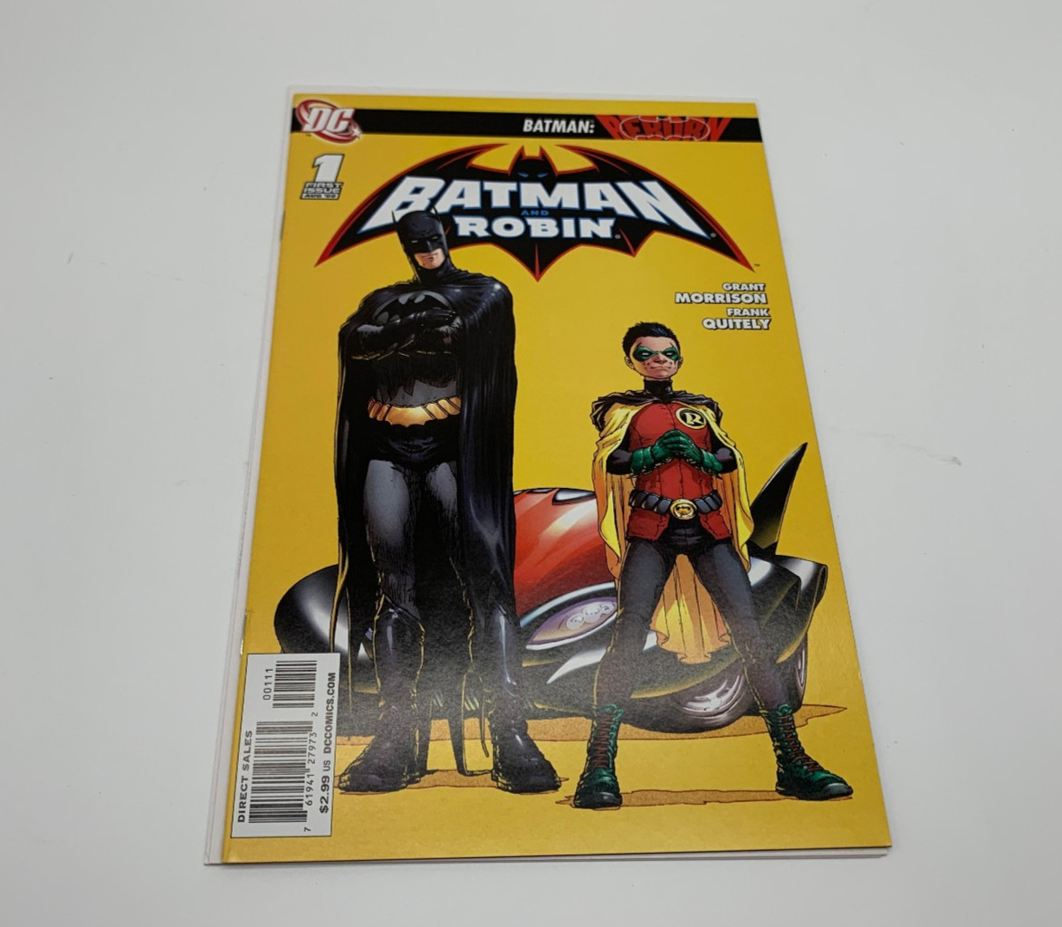 Batman and Robin #1 DC Comics 2009 Grant Morrison Frank Quitely