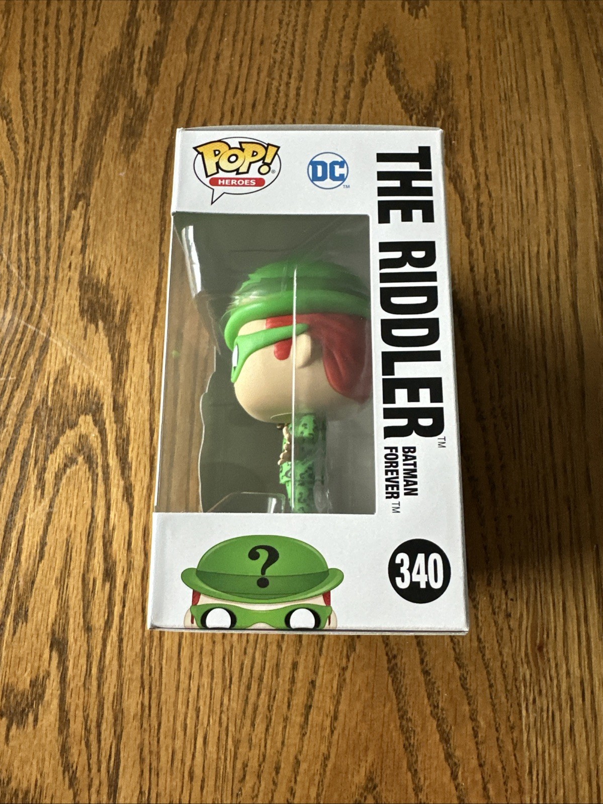 Funko Pop! Vinyl: DC Universe – The Riddler Batman Forever #340 NEW!