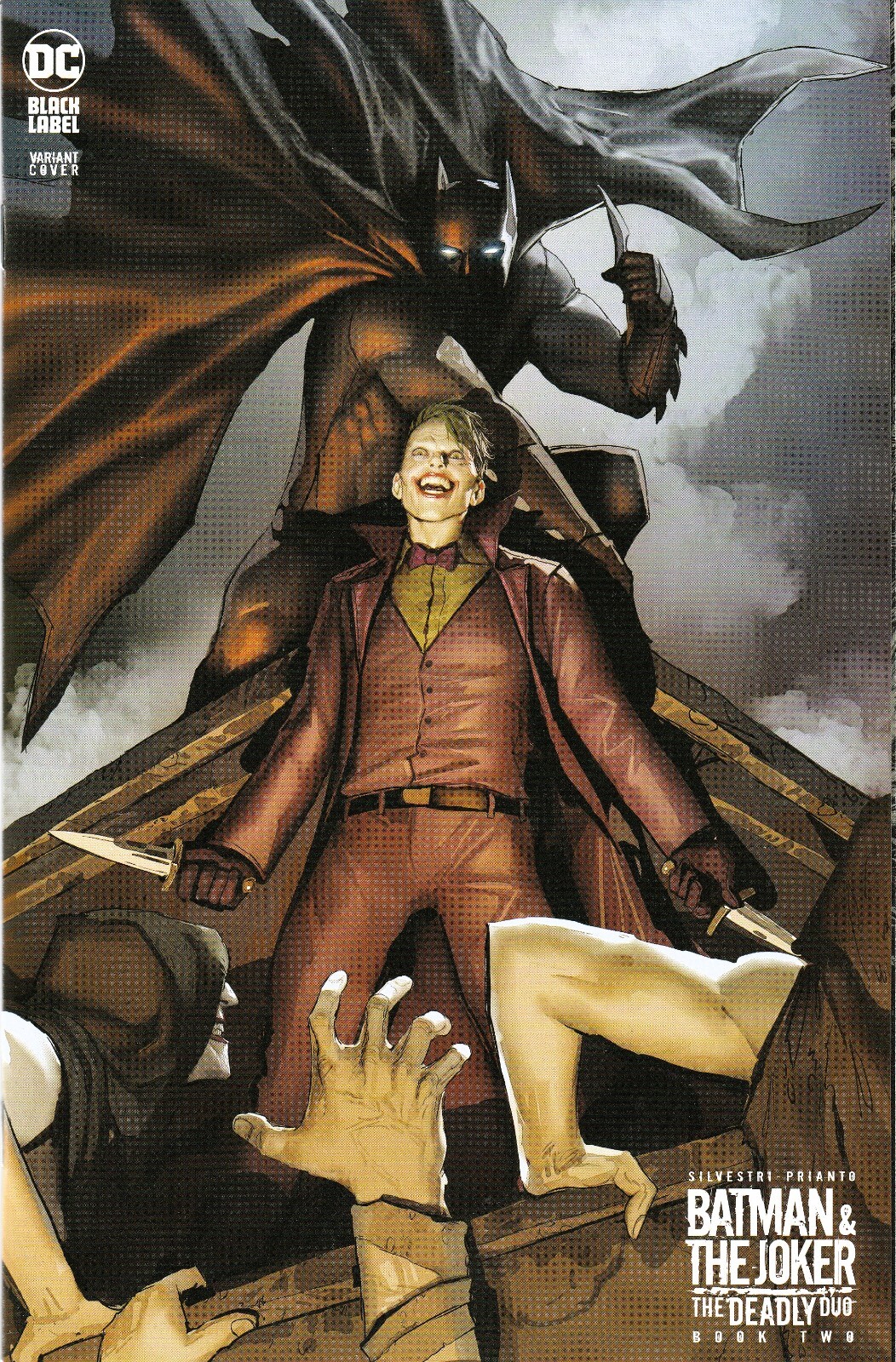 BATMAN & THE JOKER DEADLY DUO #2 (2022) SEJIC CARDSTOCK VARIANT ~ UNREAD NM