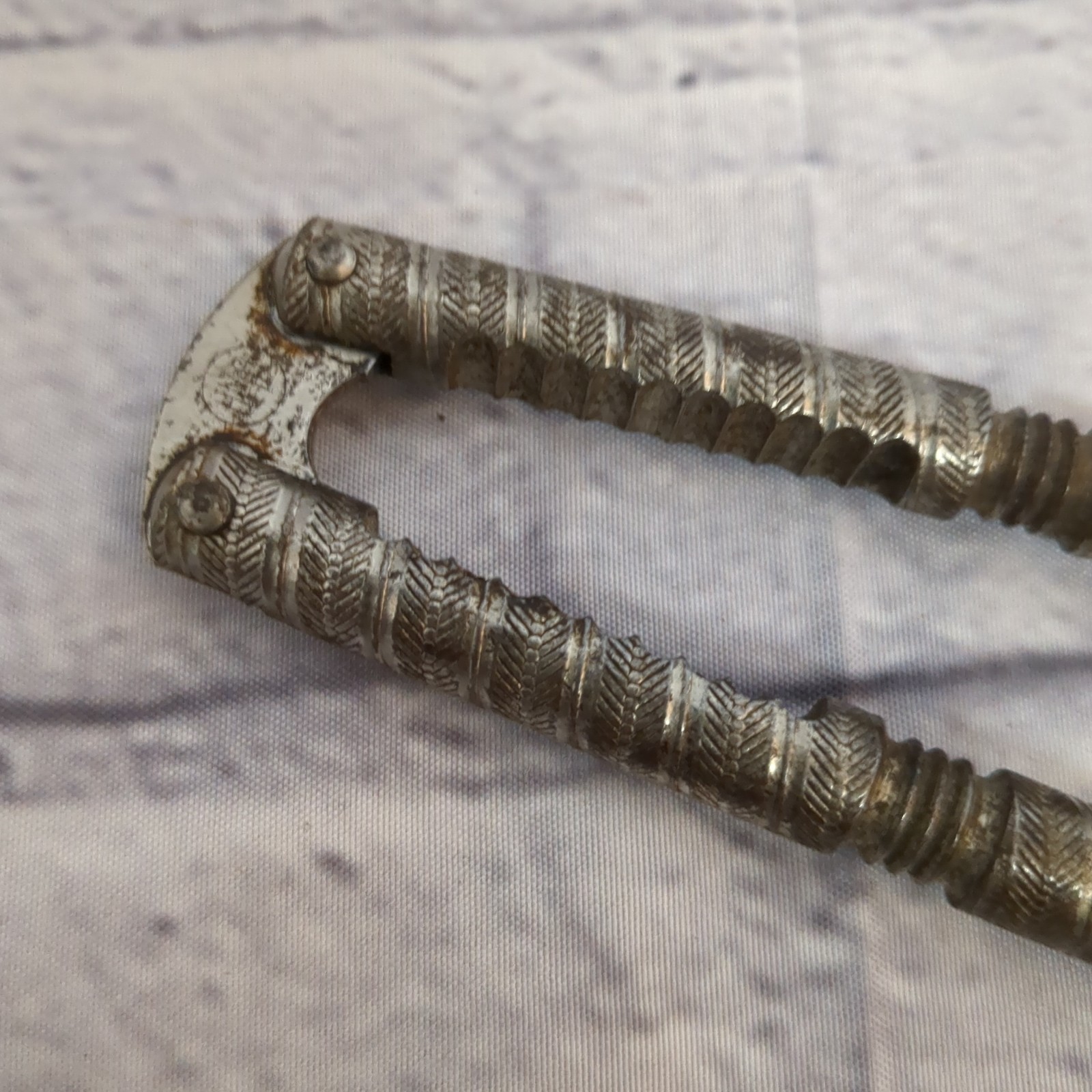 Vintage Metal Nutcracker