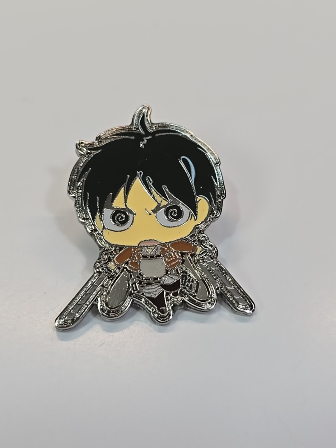 Eren Jaegar Pin Chibi Anime Attack on Titan Japanese Dark Fantasy TV Series