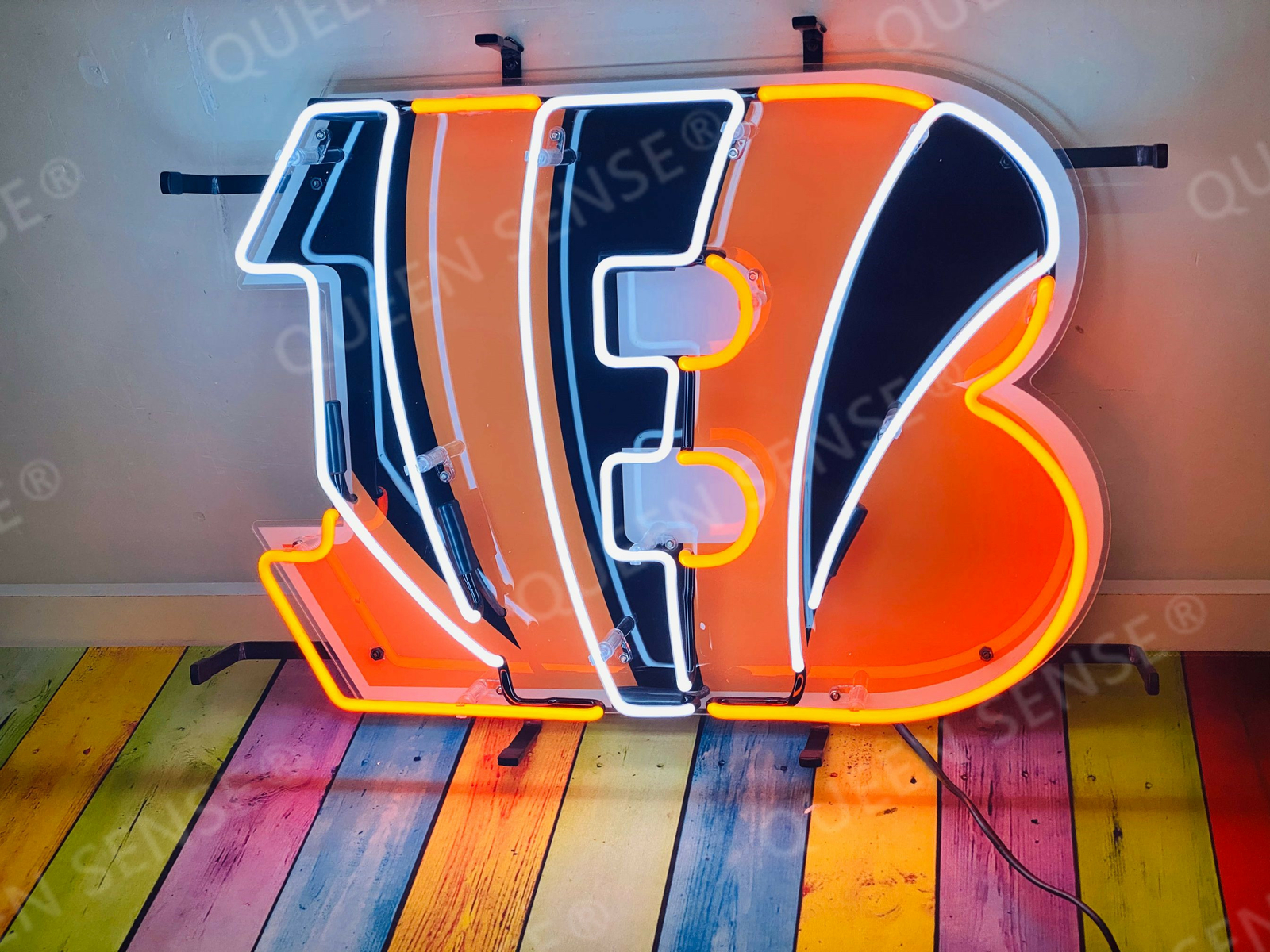 New Cincinnati Bengals Lamp Neon Light Sign 20″x16″ With HD Vivid Printing