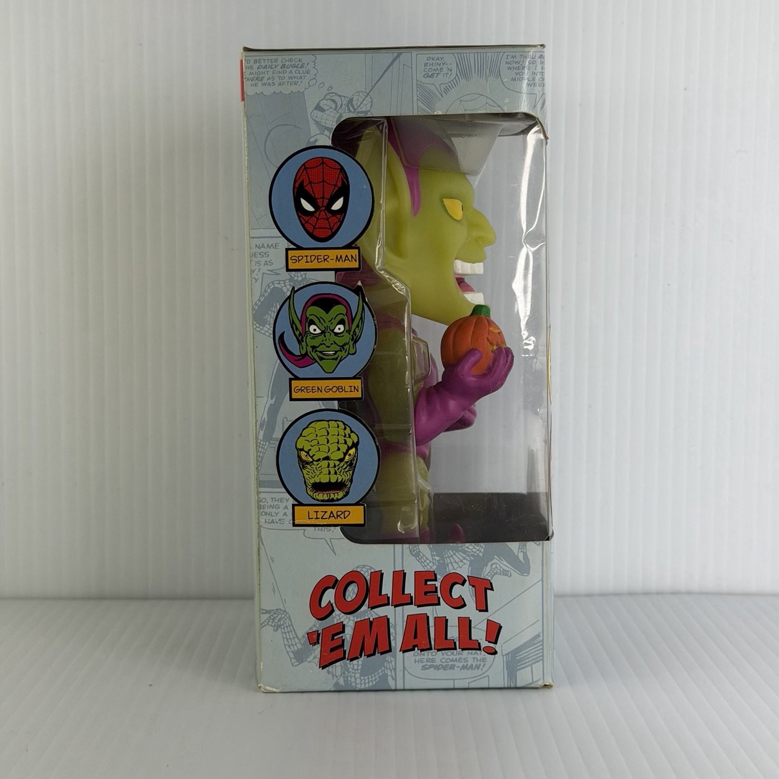 Wacky Wobbler Marvel Comics Green Goblin Glow in the Dark 2008 SDCC – 480 Pieces