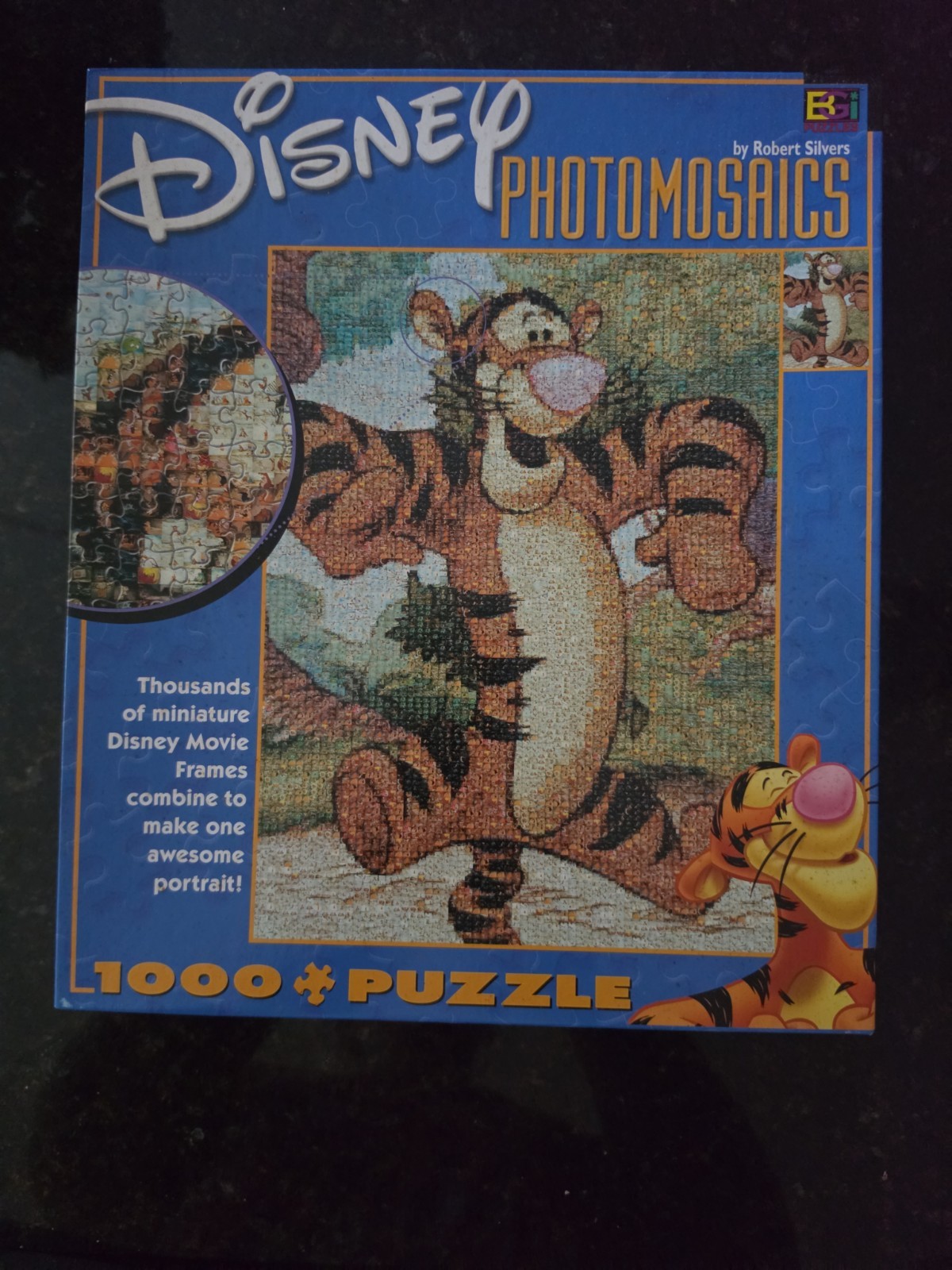 Disney Photomosaics Tigger 1000 Piece Jigsaw Puzzle from Disney Pooh Photo Fun