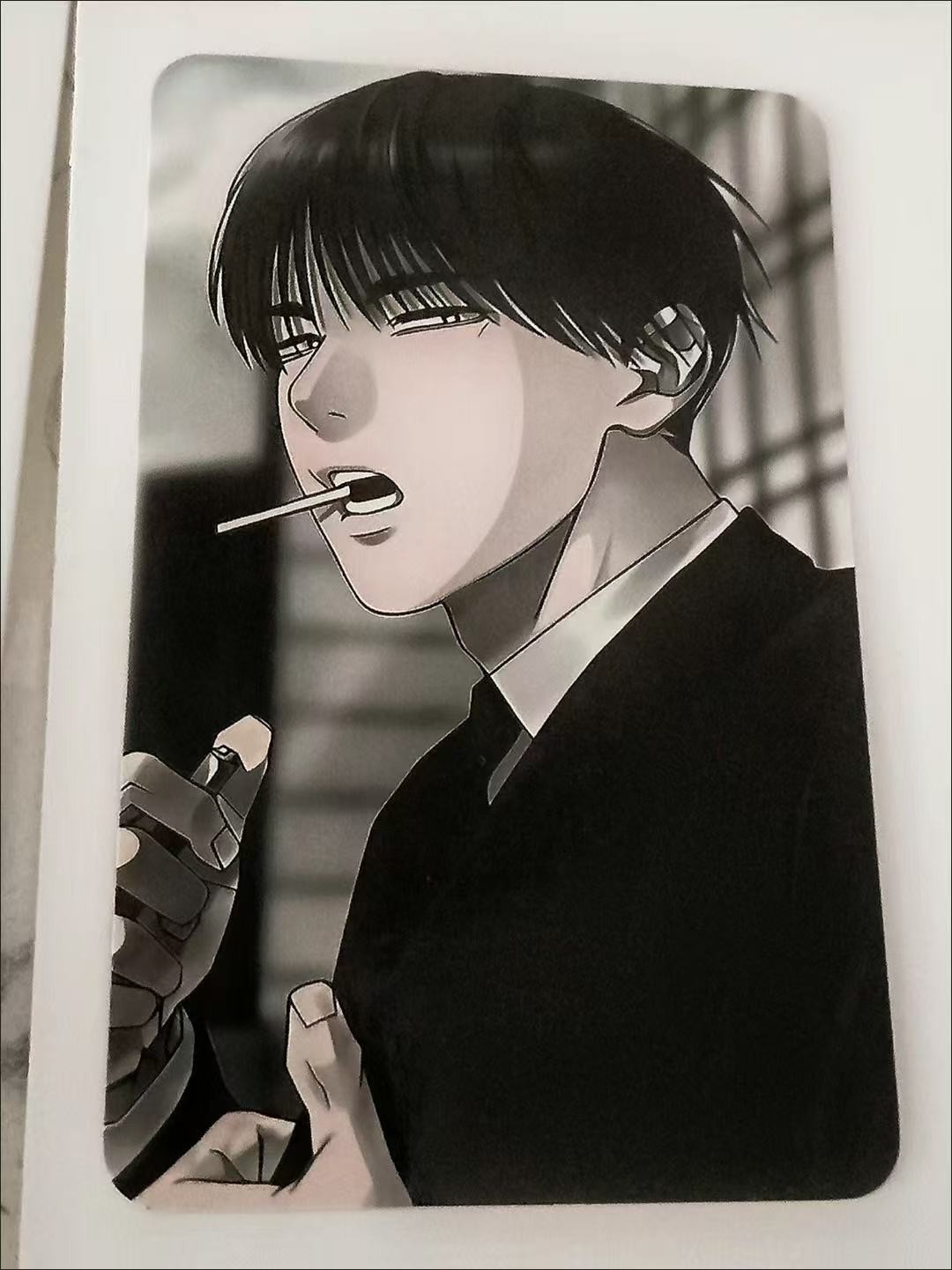 Korean BL Manhwa Yu Won Bul Byeon collection trading photocard 2pcs gift