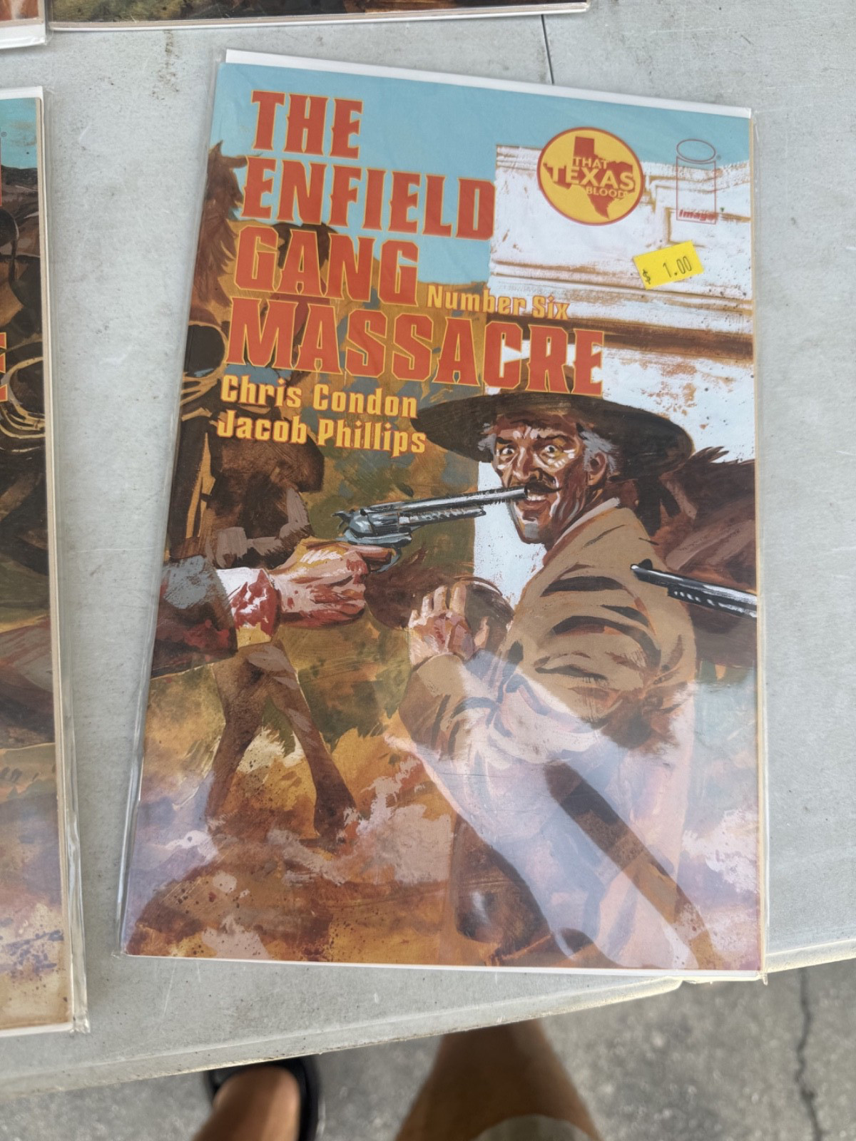 The Enfield Gang Massacre (Image Comics Malibu Comics 2024) 3,4,5,6 YT17