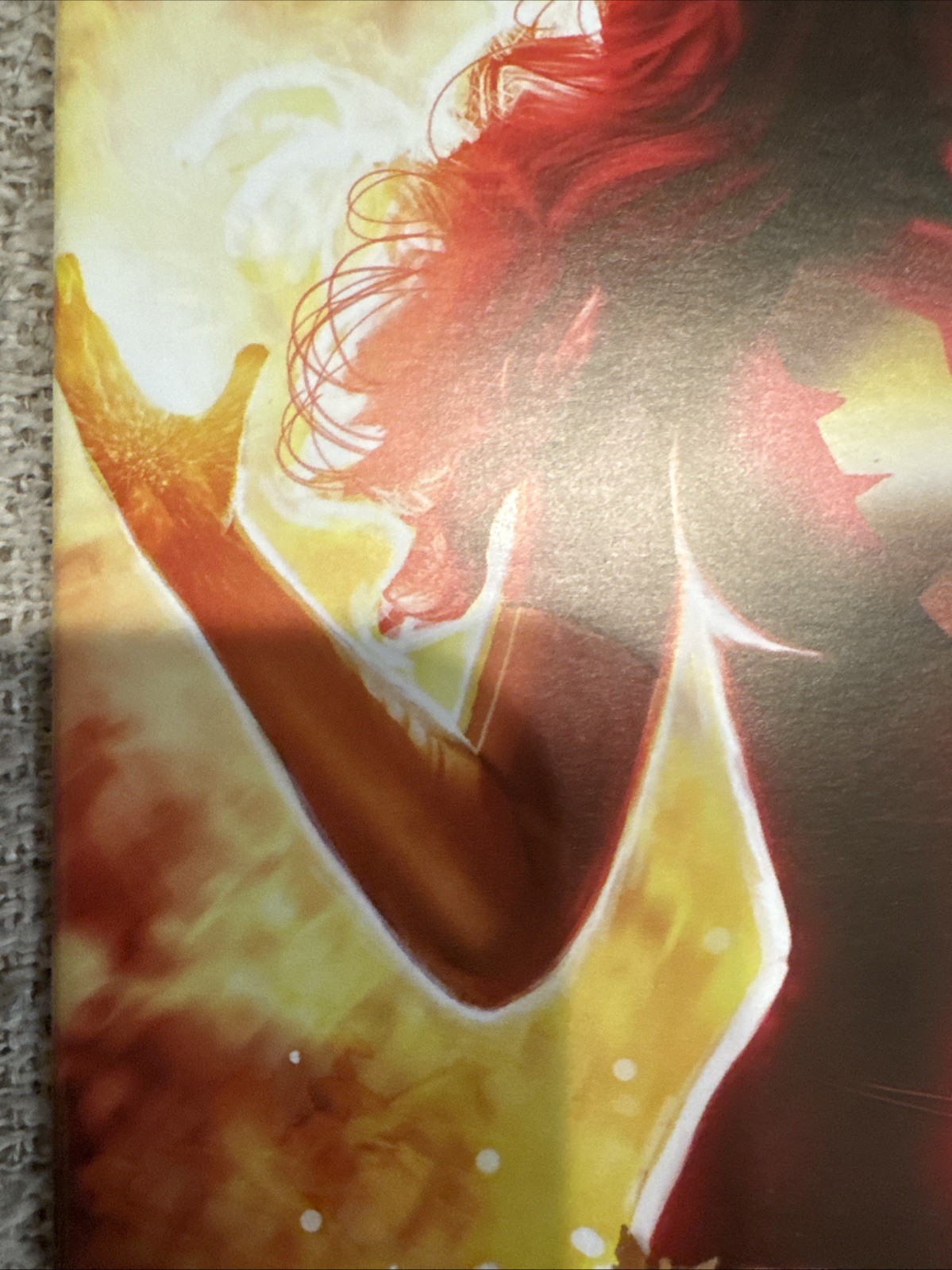 X-MEN #101 FACSIMILE Nathan Szerdy Virgin Red Phoenix Signed w/ COA