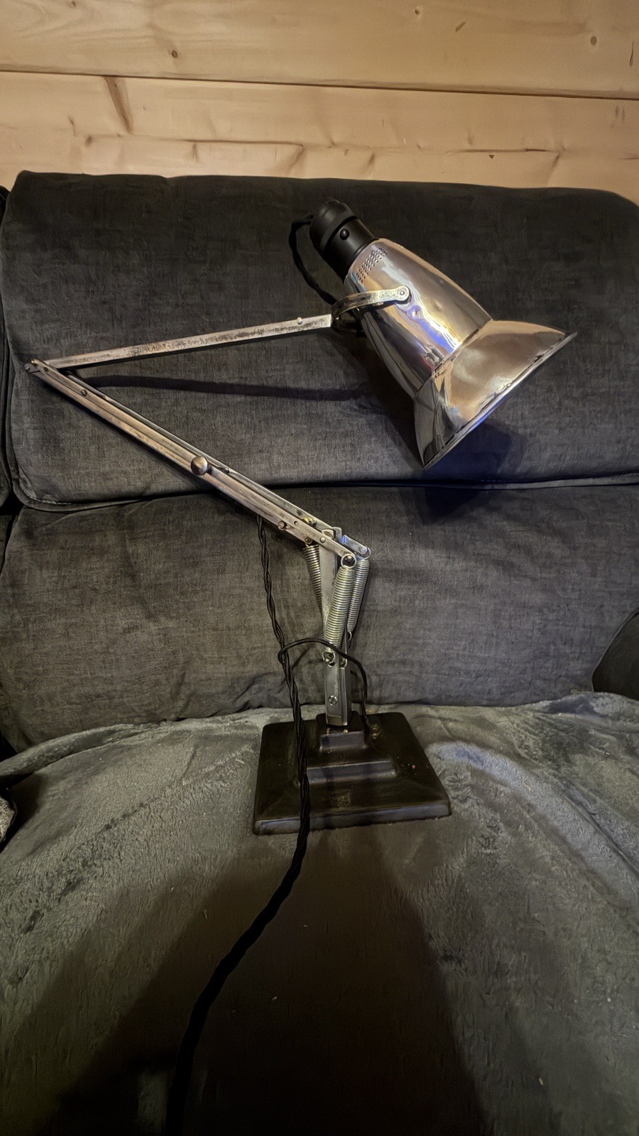 Vintage 1930’s 3 Step Herbert Terry Anglepoise Lamp