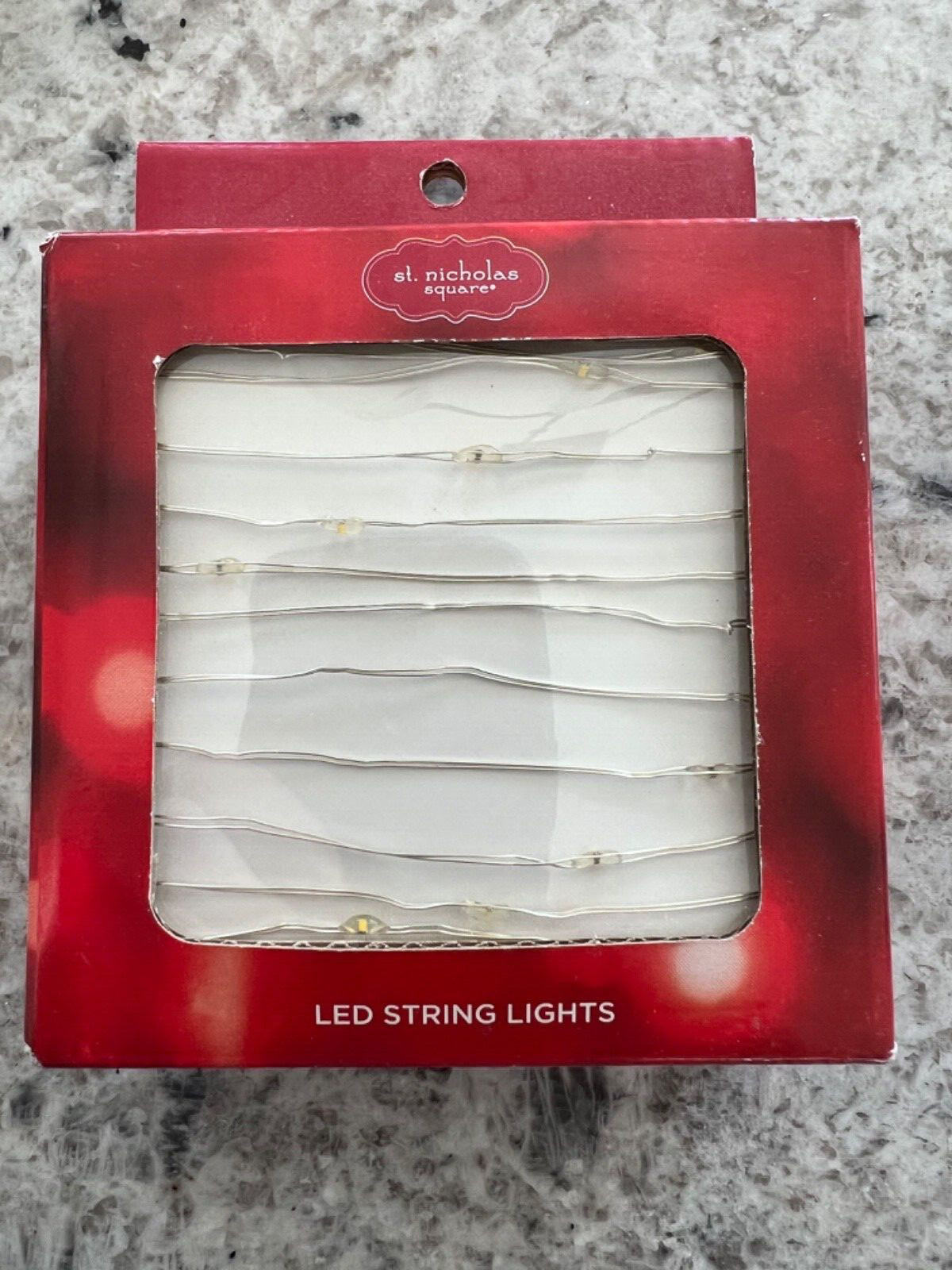 St Nicholas Square Village – LED String Lights , New
