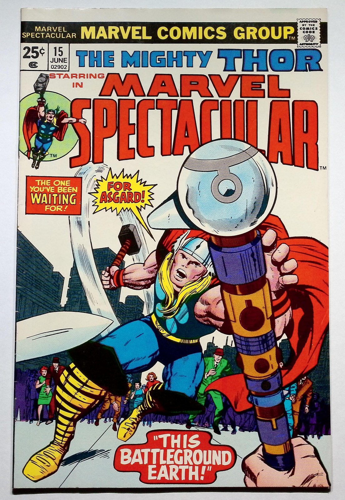 Marvel Spectacular #15 1975 ft. Thor & Volstagg Marvel Bronze HIGH GRADE
