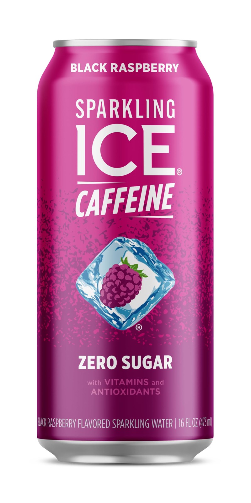 Sparkling Ice Caffeine Black Raspberry Sparkling Water Zero Sugar 16 fl oz