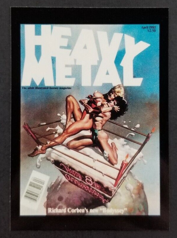 Heavy Metal 1991 Fantasy Horror Sci-Fi Comic Images Card #62 (NM)