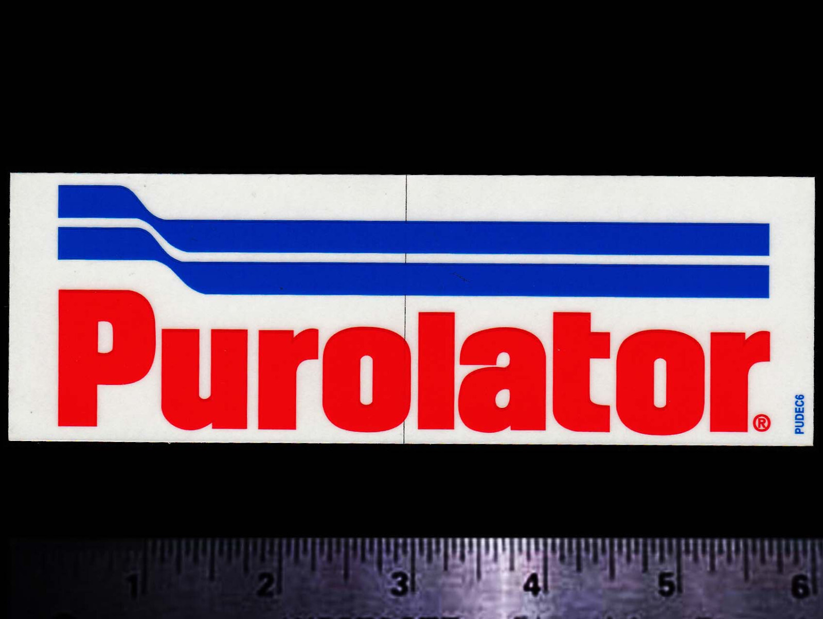 PUROLATOR Filters – Original Vintage 1970’s 80’s Racing Decal/Sticker