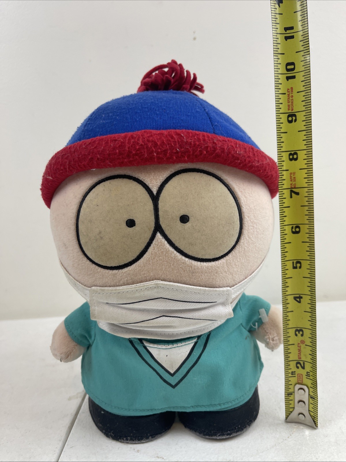Vintage South Park Stan Marsh Doctor Plush Doll Comedy Central