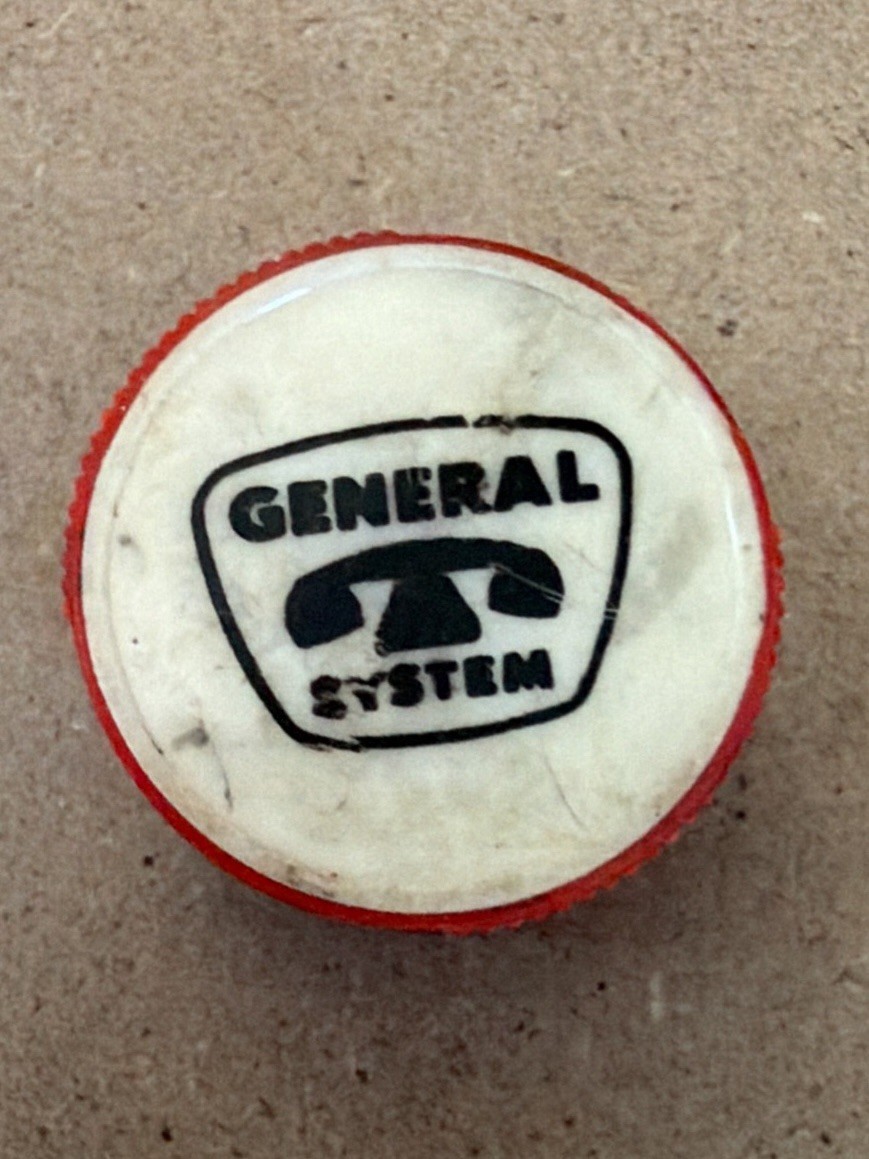 Vintage General Telephone System (GTE) Pencil Sharpener Advertising