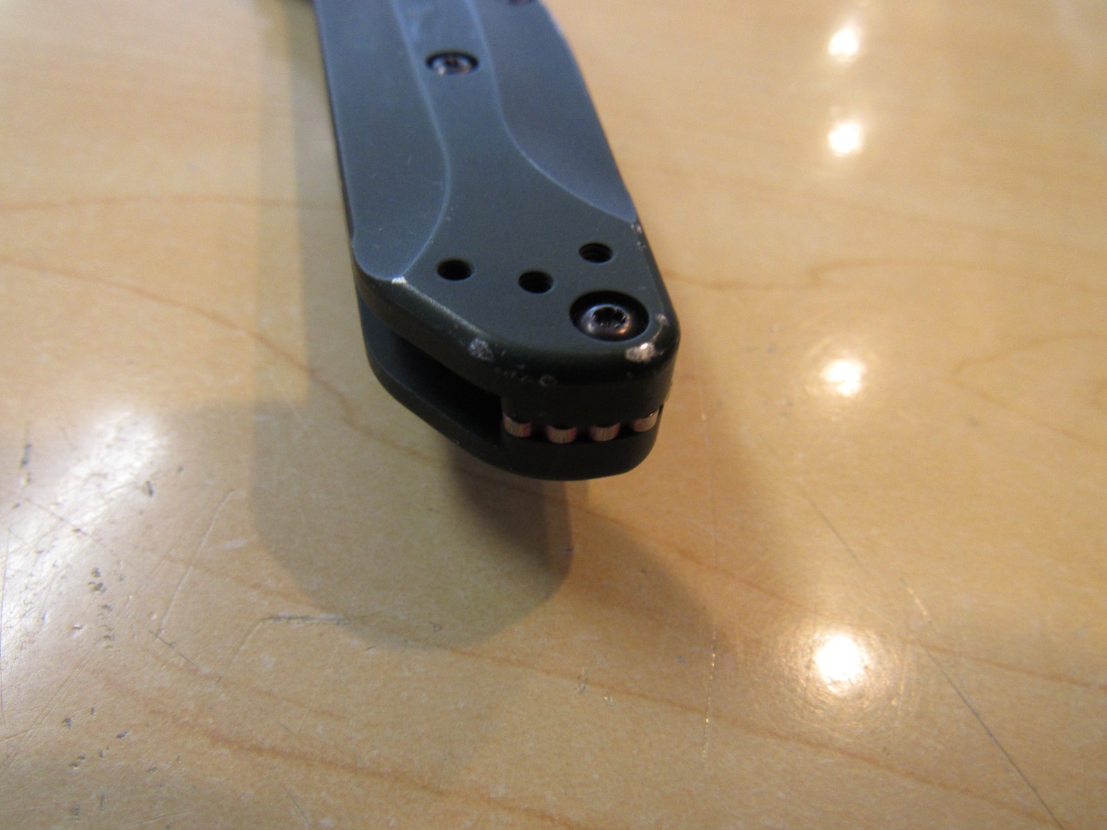 Benchmade 940 Osborne Anodized Aluminum Handle S30V Blade Folding Knife GREEN