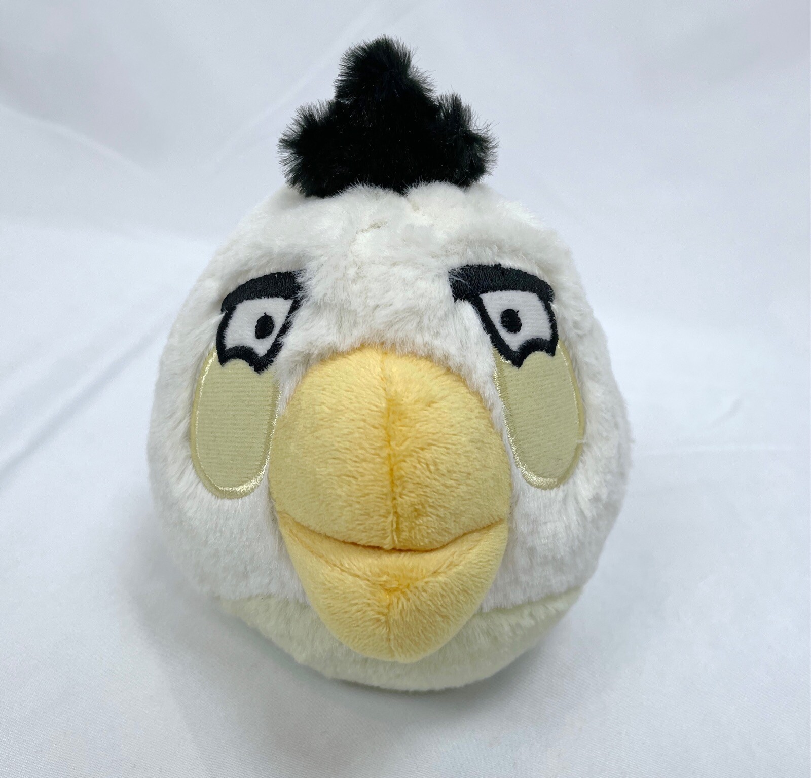 Angry Birds White Black Hair Matilda Plush Rovio Commonwealth No Sound 5″
