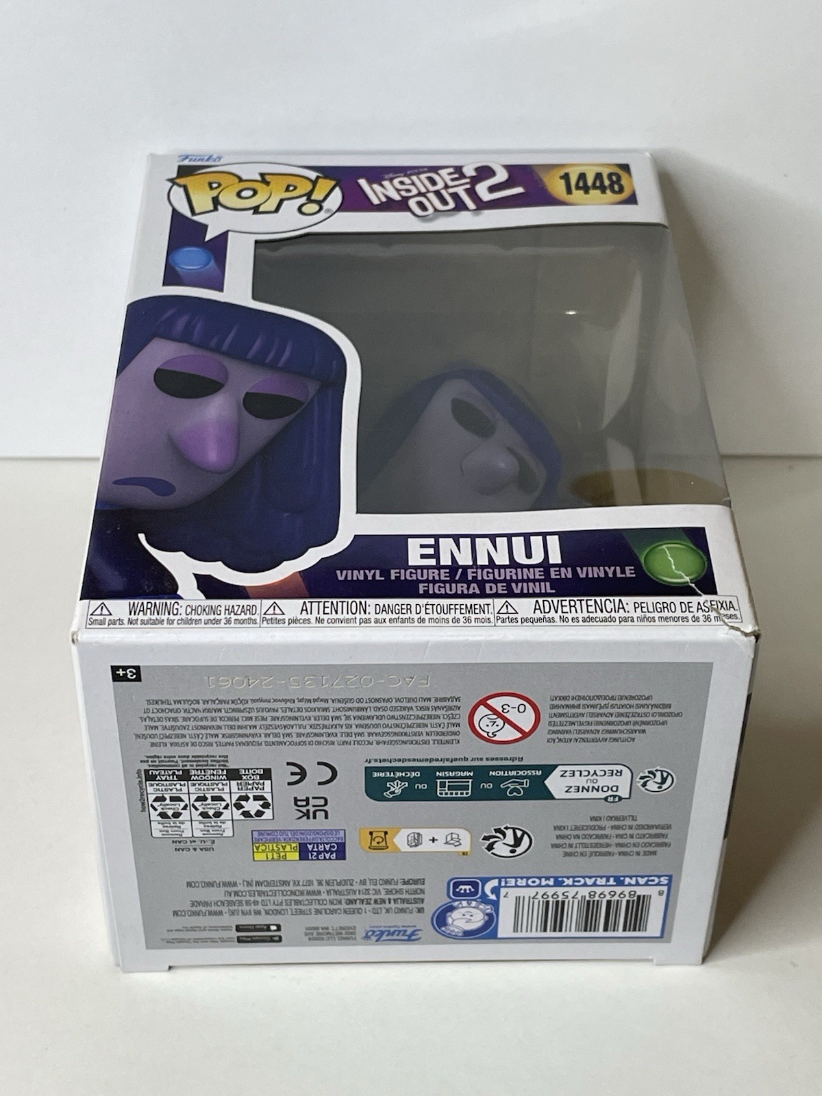 Funko Pop! Vinyl: Pixar Inside Out 2 Ennui #1448