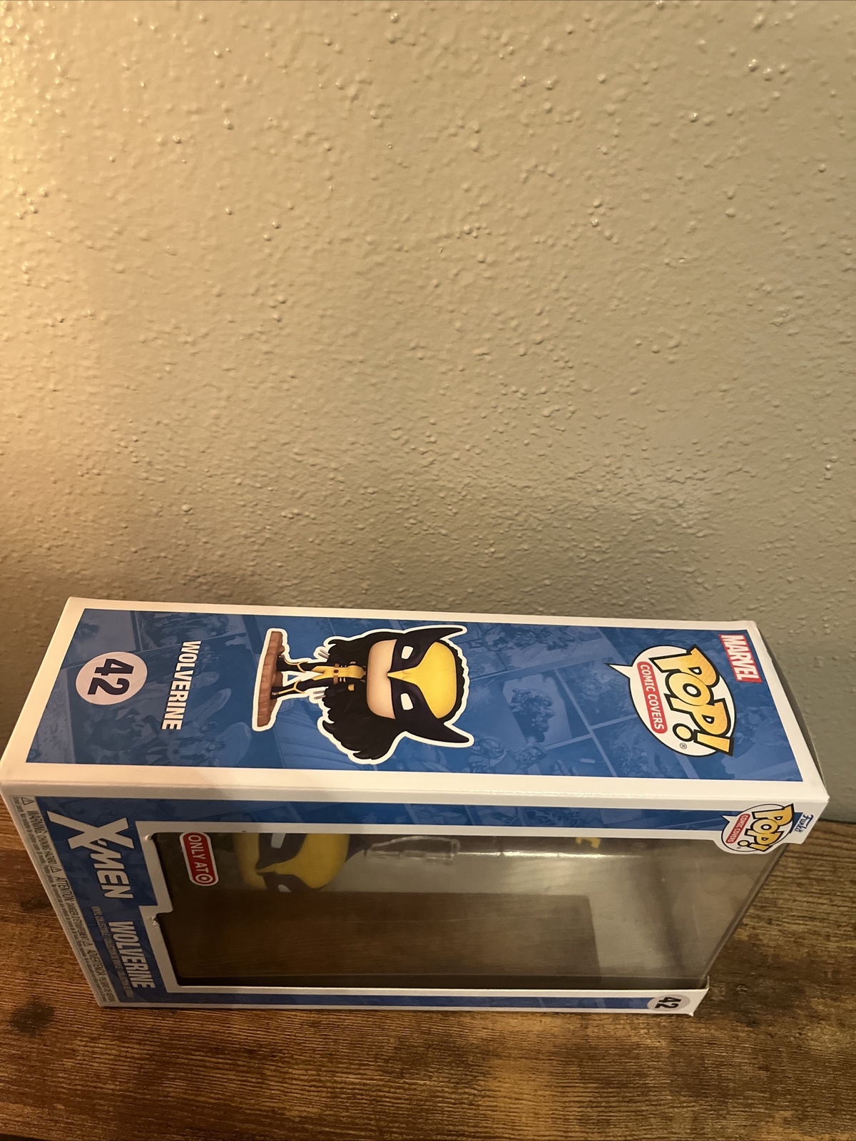 Funko Pop! Comic Book Cover with case: Marvel – Wolverine – Target (T) ERROR
