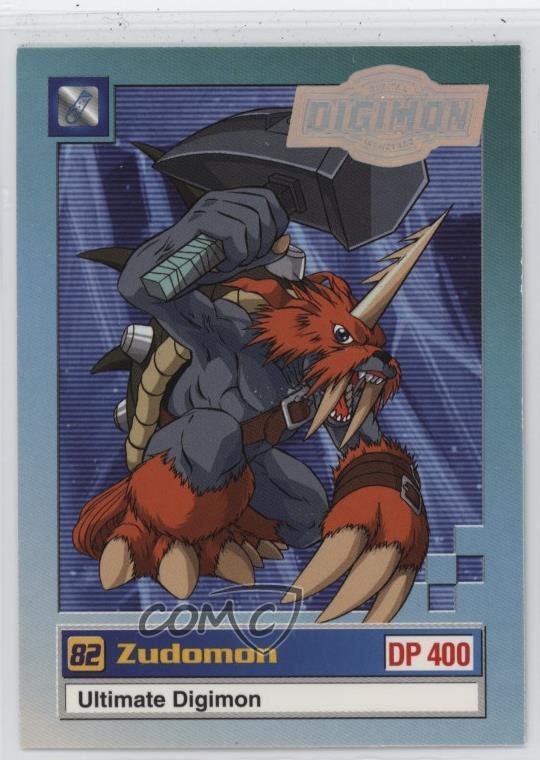 2000 Upper Deck Digimon – Digital Monsters Series 2 Zudomon #23 10uo