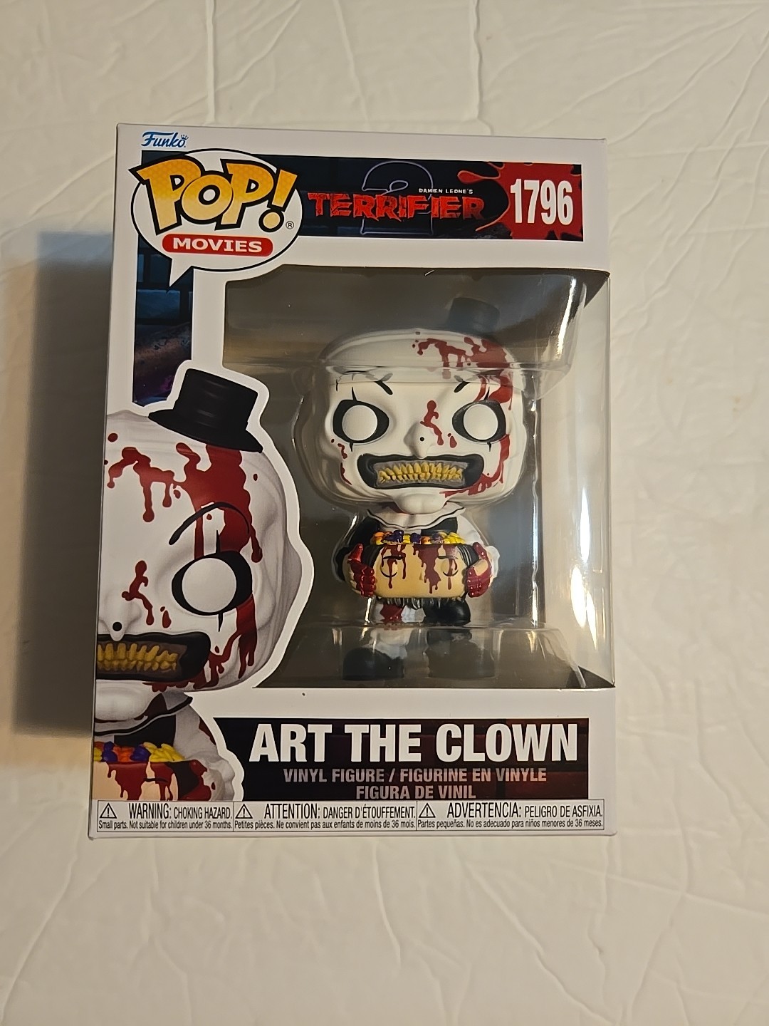 Funko Pop! Vinyl: Terrifier – Art the Clown #1796